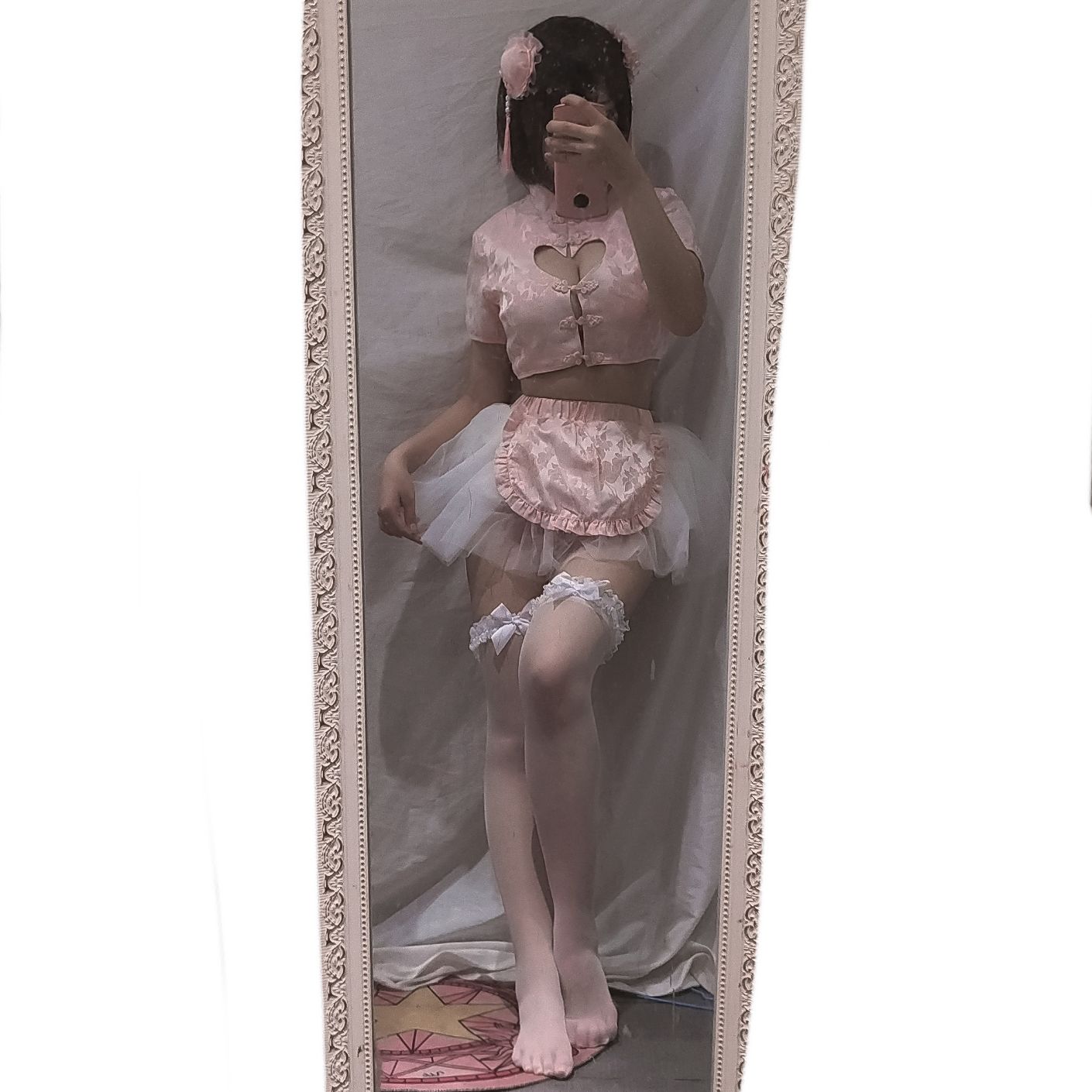 Cosplay写真] 萌え系お姉さん蜜汁猫裘 - 中華娘(自撮り)