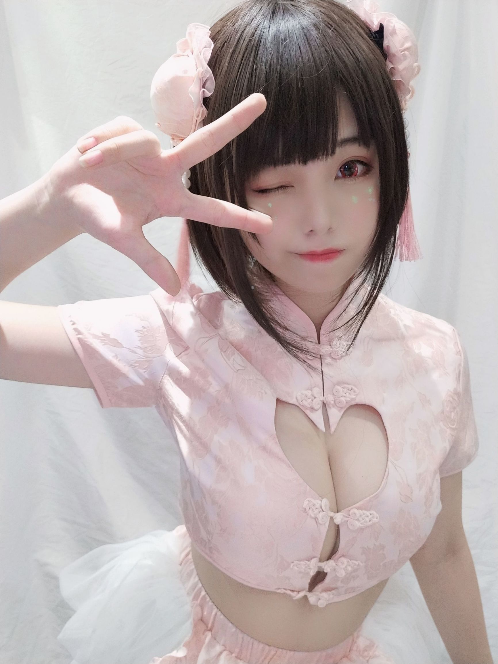 Cosplay 사진] 모에계 아가씨 허니쥬스 캣큐 - 중국娘(셀카)