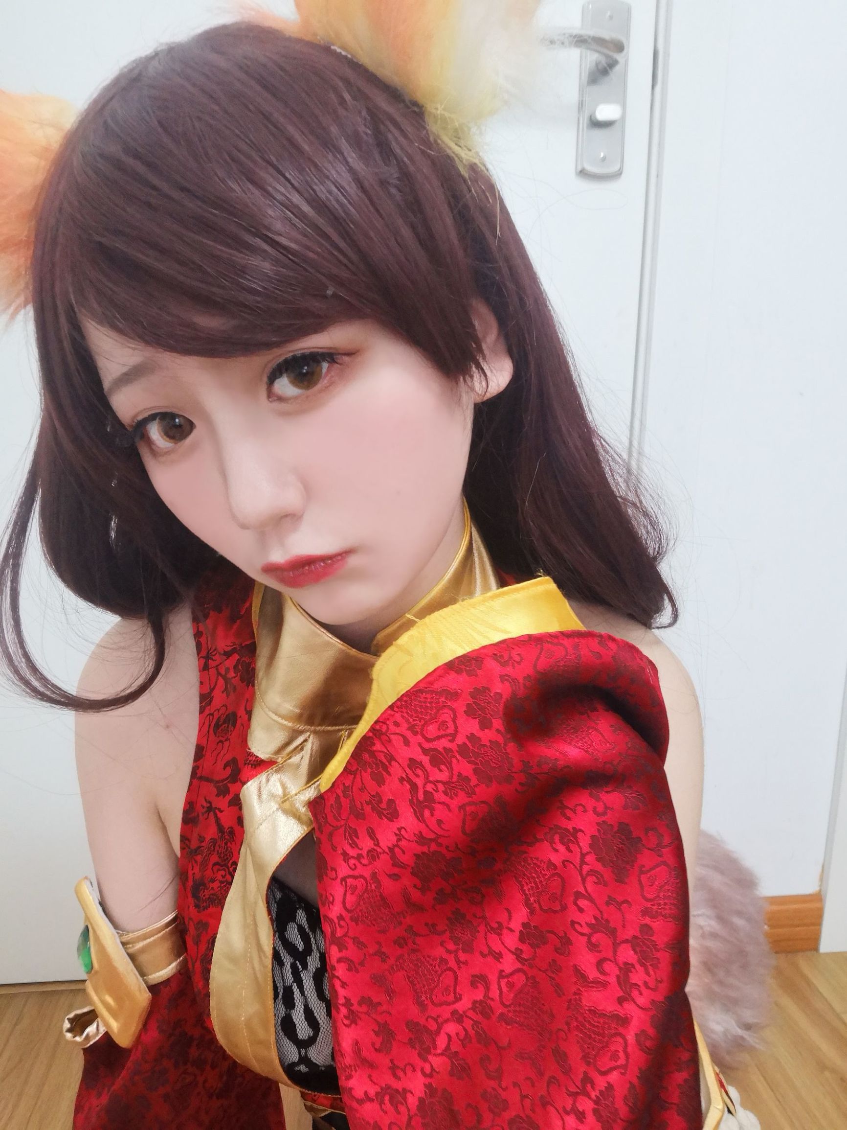 Cosplay寫真] 動漫博主弦音sic - 王者榮耀 妲己 試妝