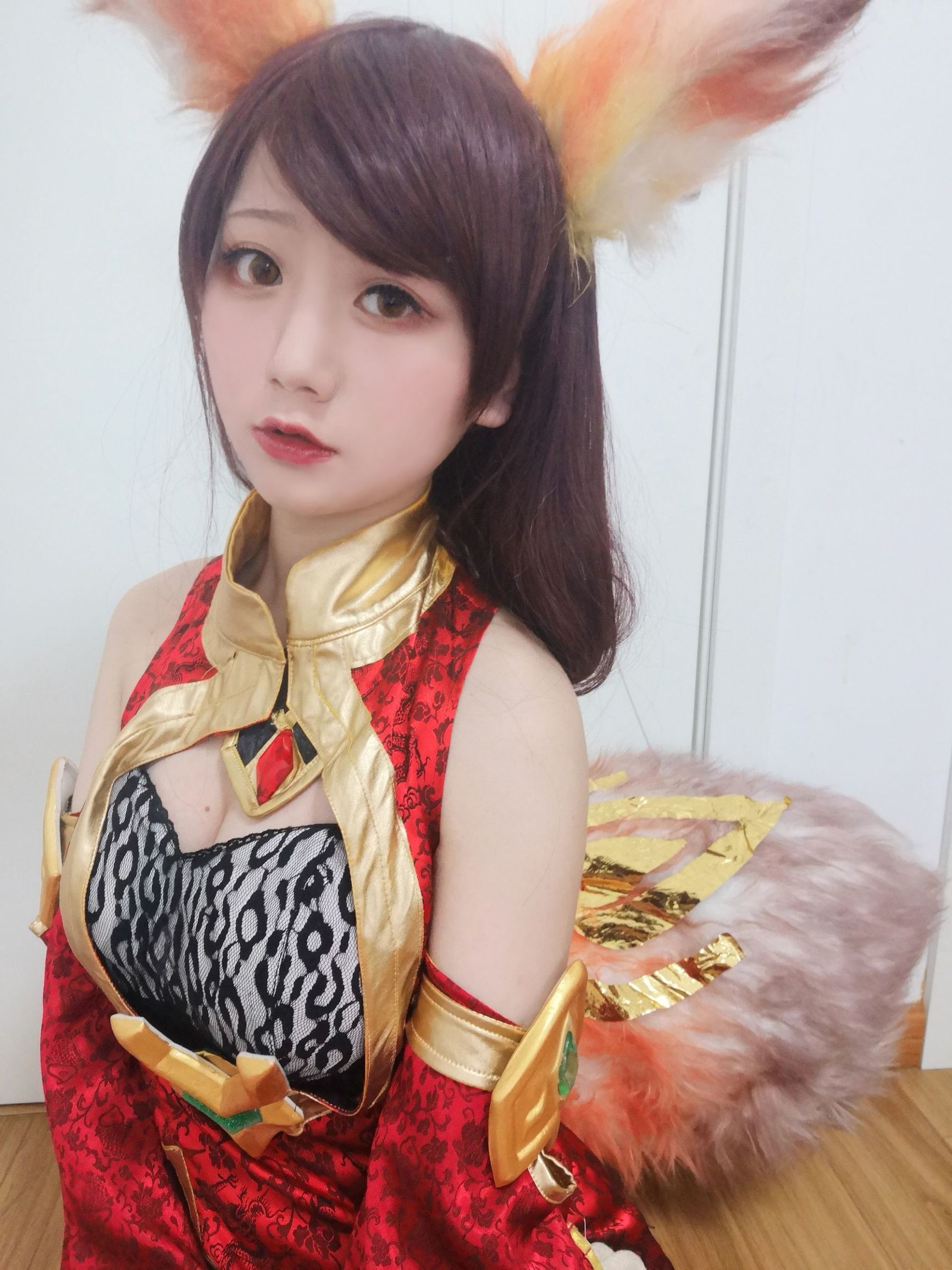 Cosplay寫真] 動漫博主弦音sic - 王者榮耀 妲己 試妝