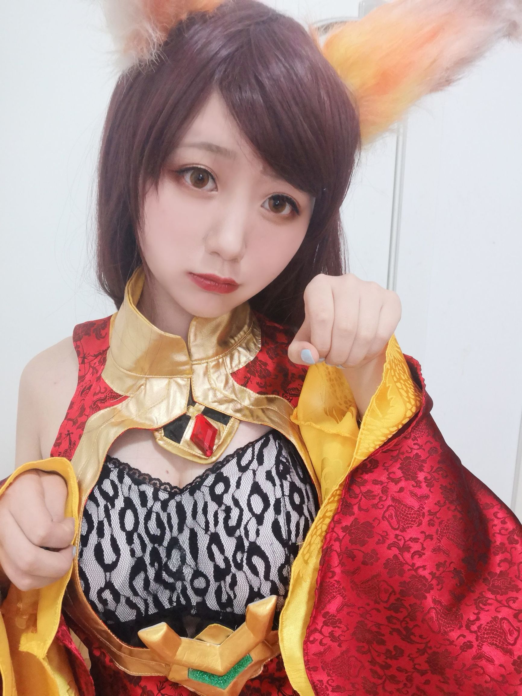 Cosplay寫真] 動漫博主弦音sic - 王者榮耀 妲己 試妝