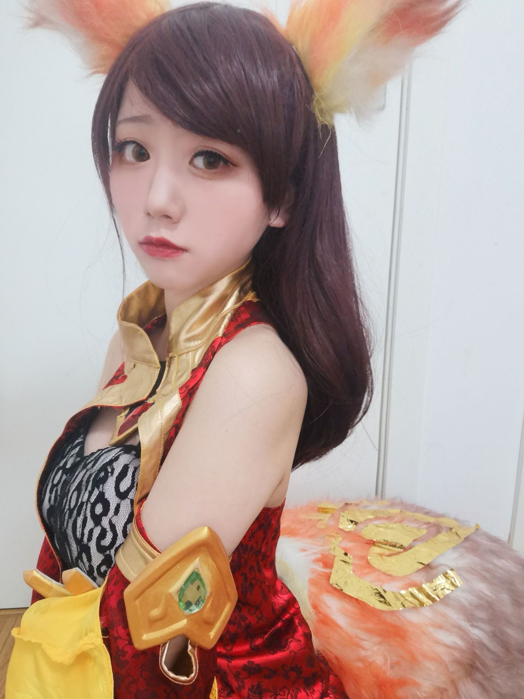 Cosplay寫真] 動漫博主弦音sic - 王者榮耀 妲己 試妝