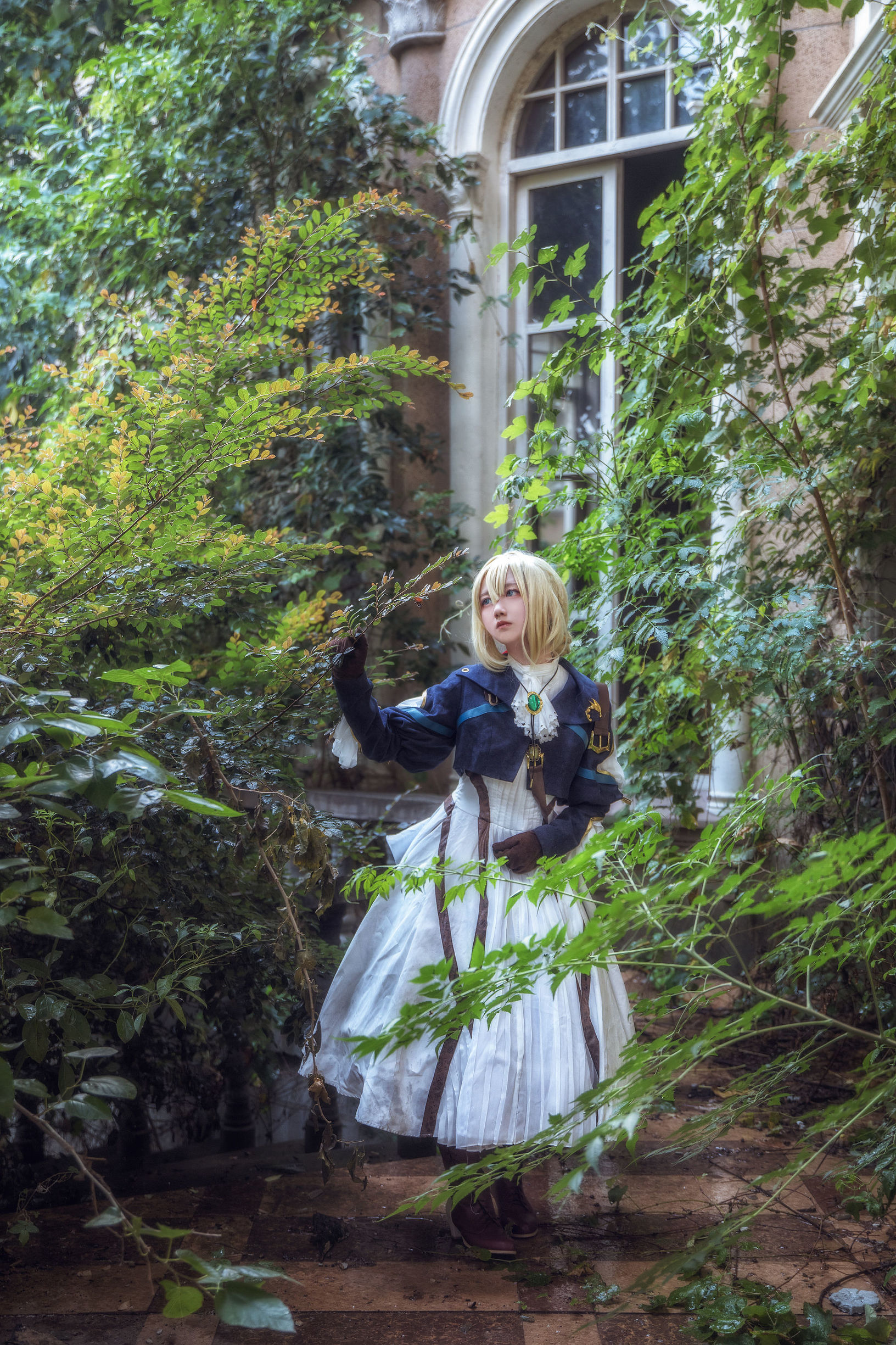 Cosplay寫真] 動漫博主弦音sic - 紫羅蘭永恆花園 薇爾莉特・伊芙加登