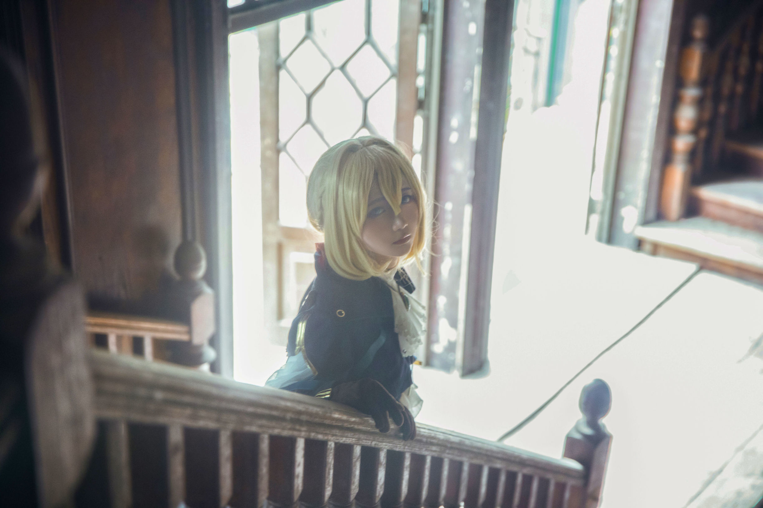 Cosplay寫真] 動漫博主弦音sic - 紫羅蘭永恆花園 薇爾莉特・伊芙加登