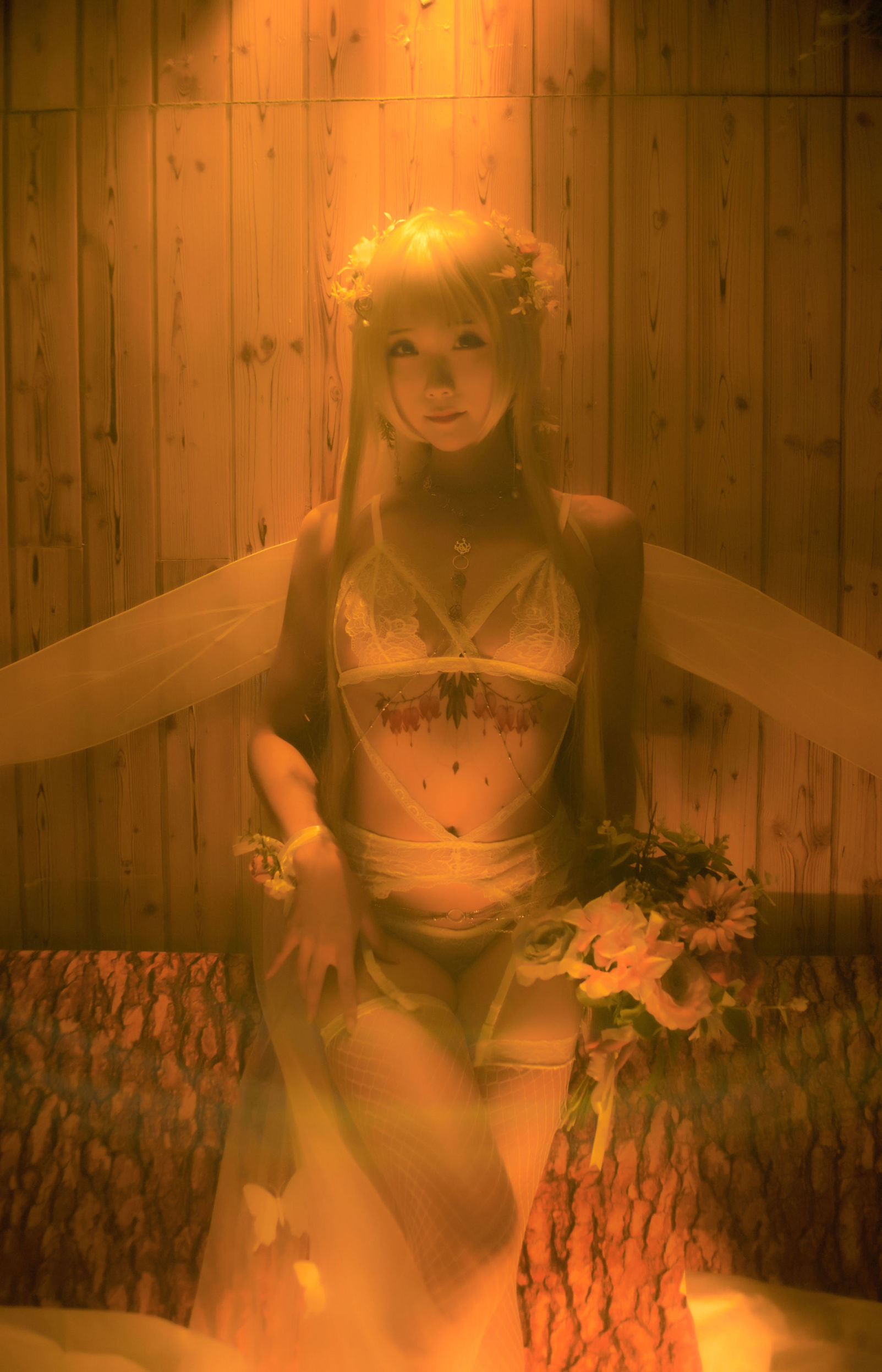 Cosplay写真] アニメブロガー ショウビマ - 森の妖精