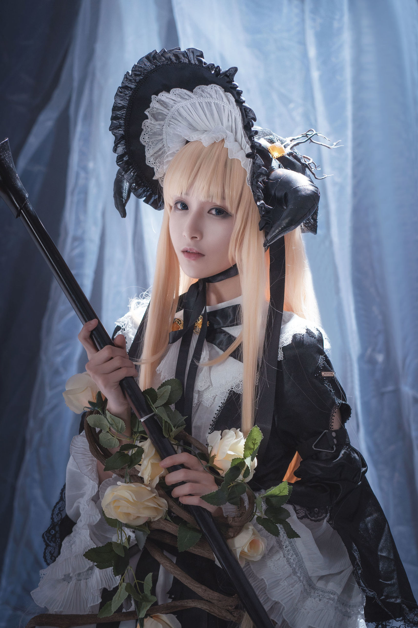 Cosplay写真] 動漫博主鐵板燒鬼舞w - 夜莺