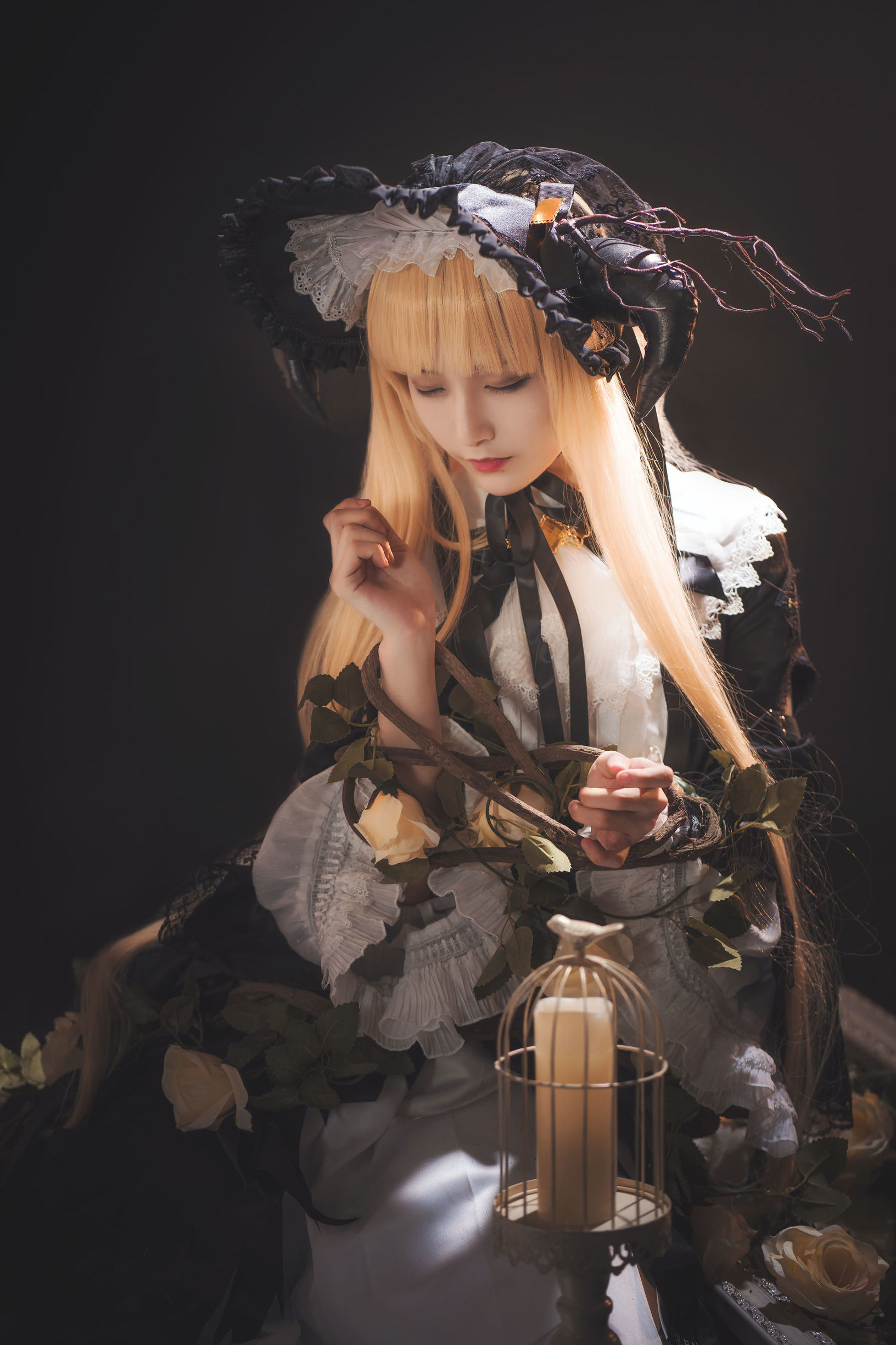 Cosplay写真] 動漫博主鐵板燒鬼舞w - 夜莺