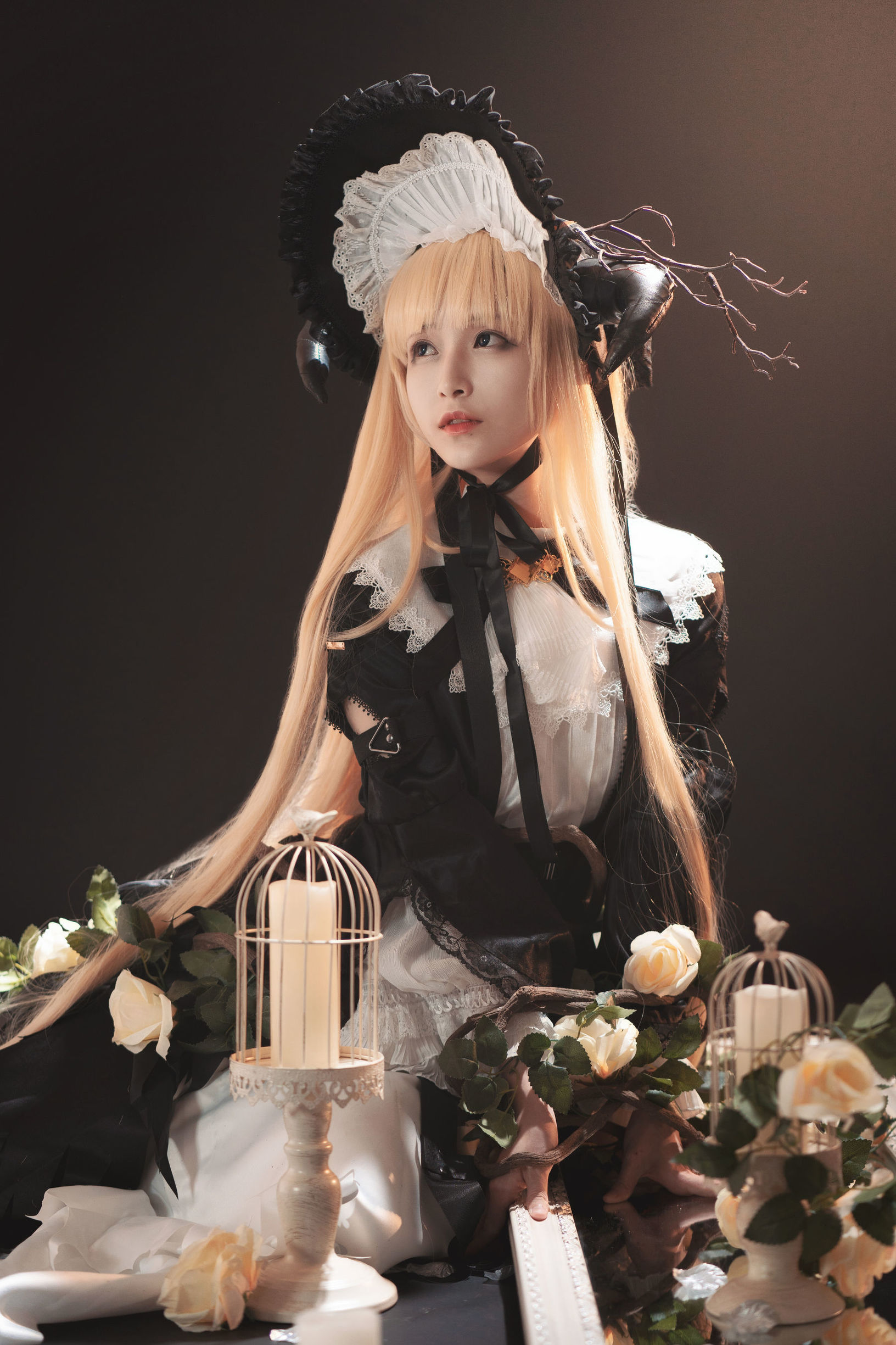 Cosplay写真] 動漫博主鐵板燒鬼舞w - 夜莺