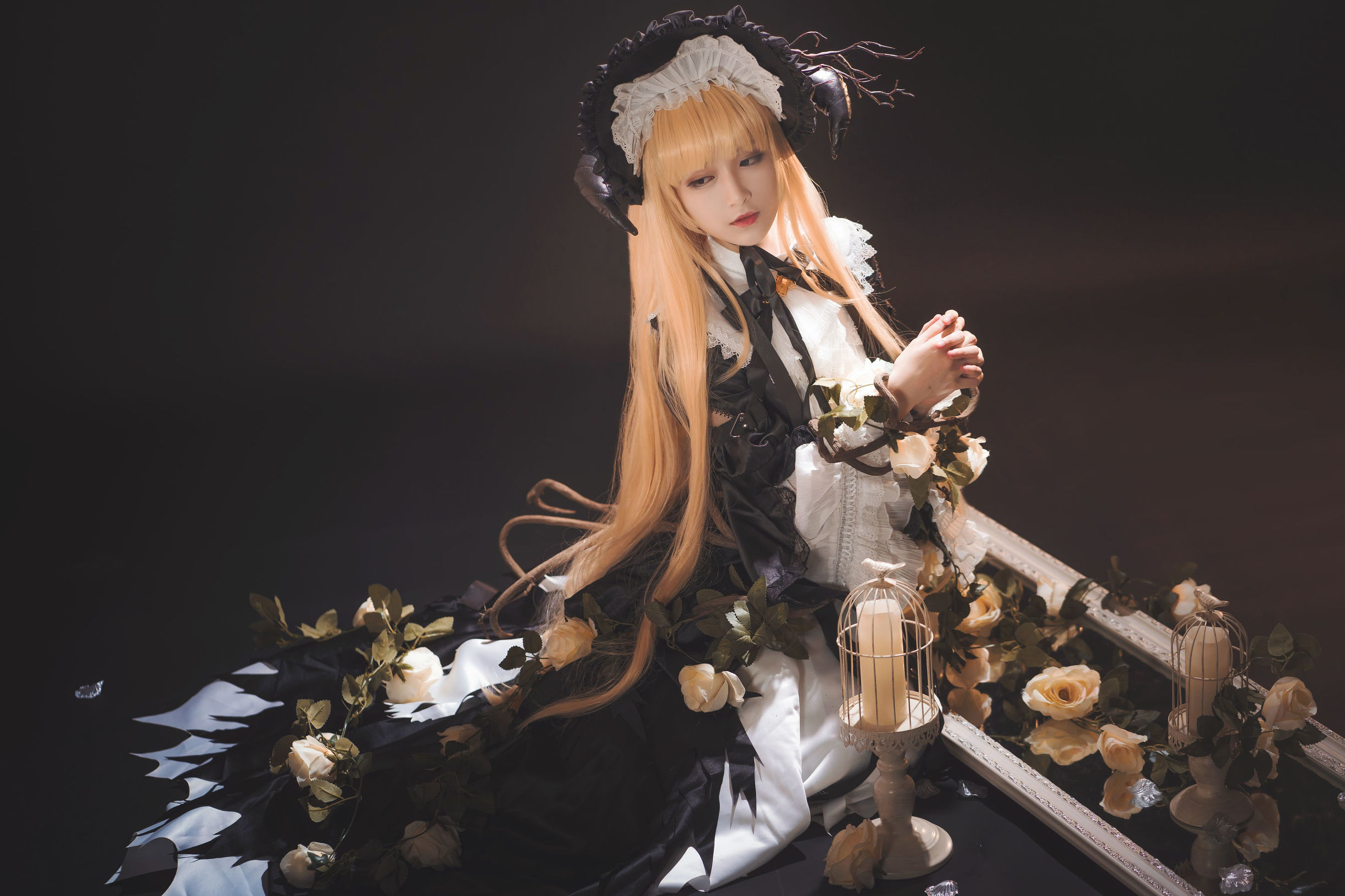 Cosplay写真] 動漫博主鐵板燒鬼舞w - 夜莺