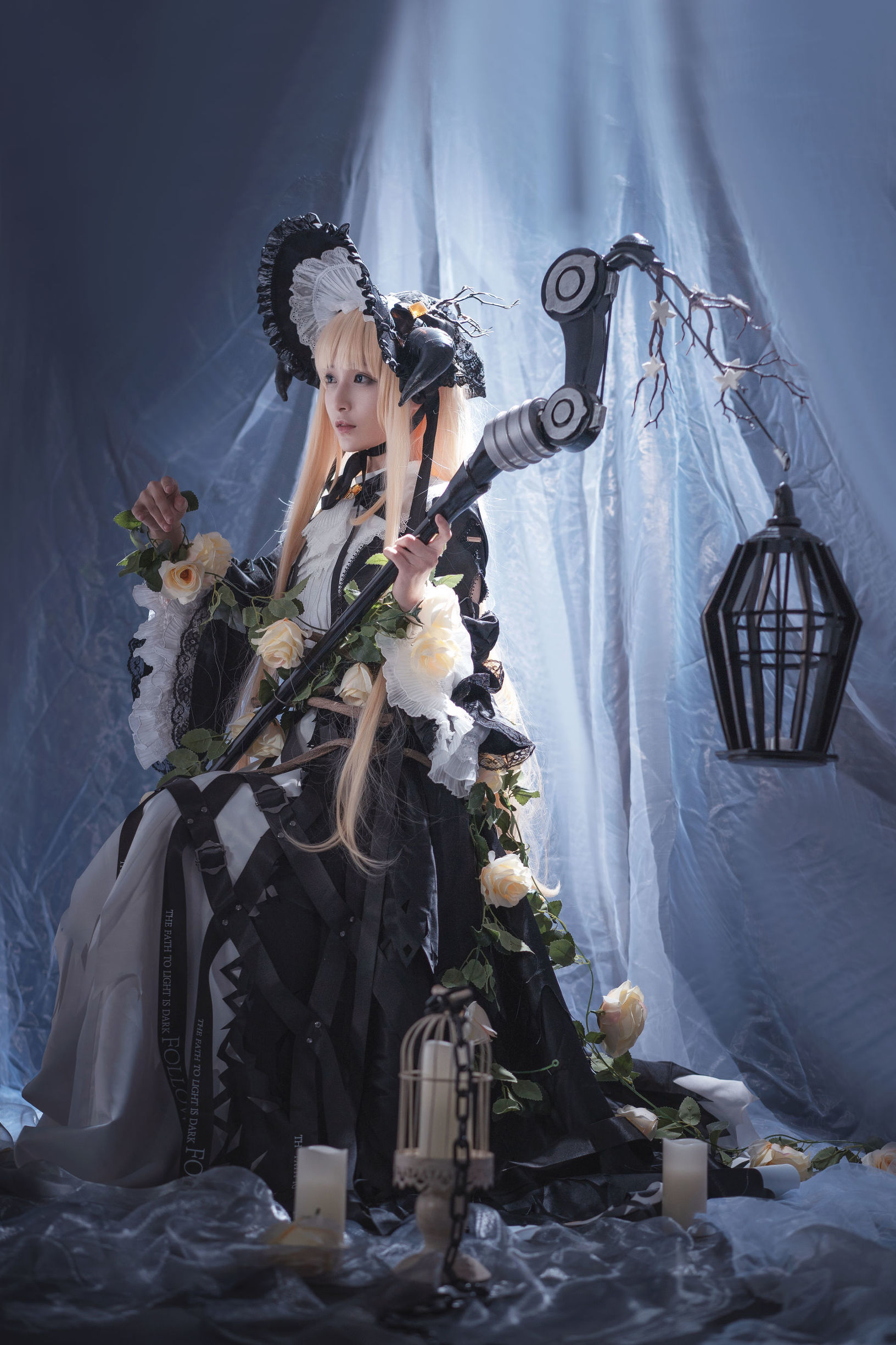 Cosplay写真] 動漫博主鐵板燒鬼舞w - 夜莺