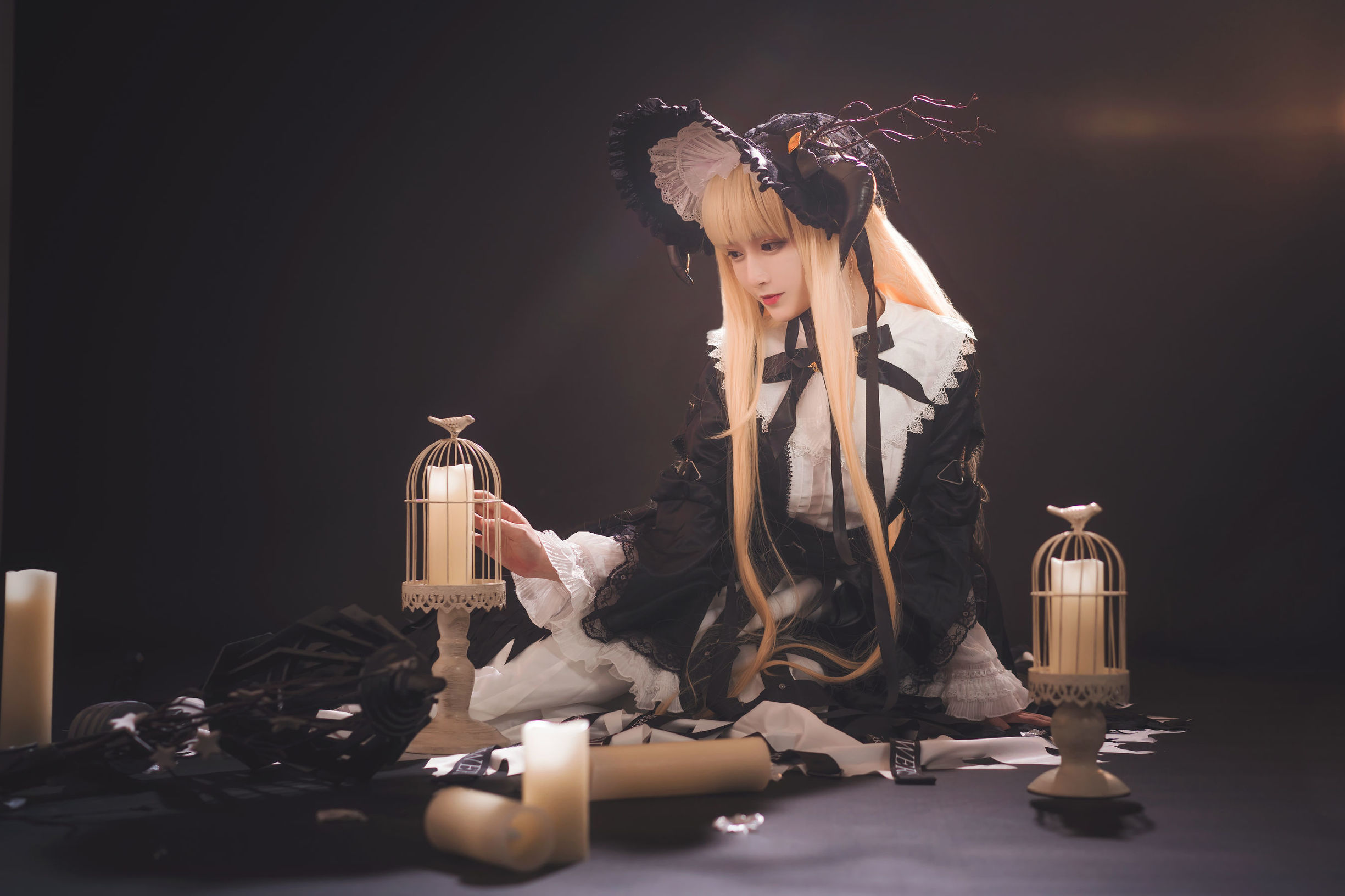 Cosplay写真] 動漫博主鐵板燒鬼舞w - 夜莺
