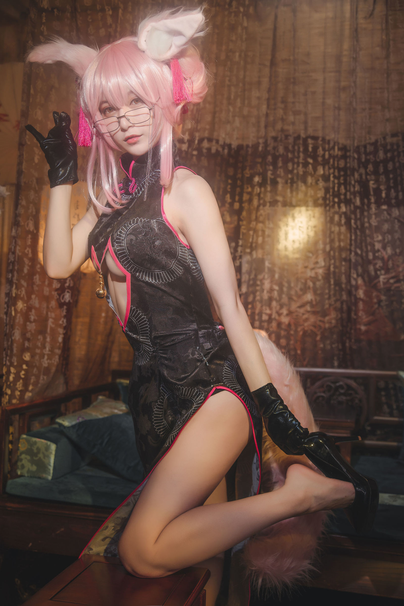 Cosplay寫真] 動漫博主鐵板燒鬼舞w - 玉藻前
