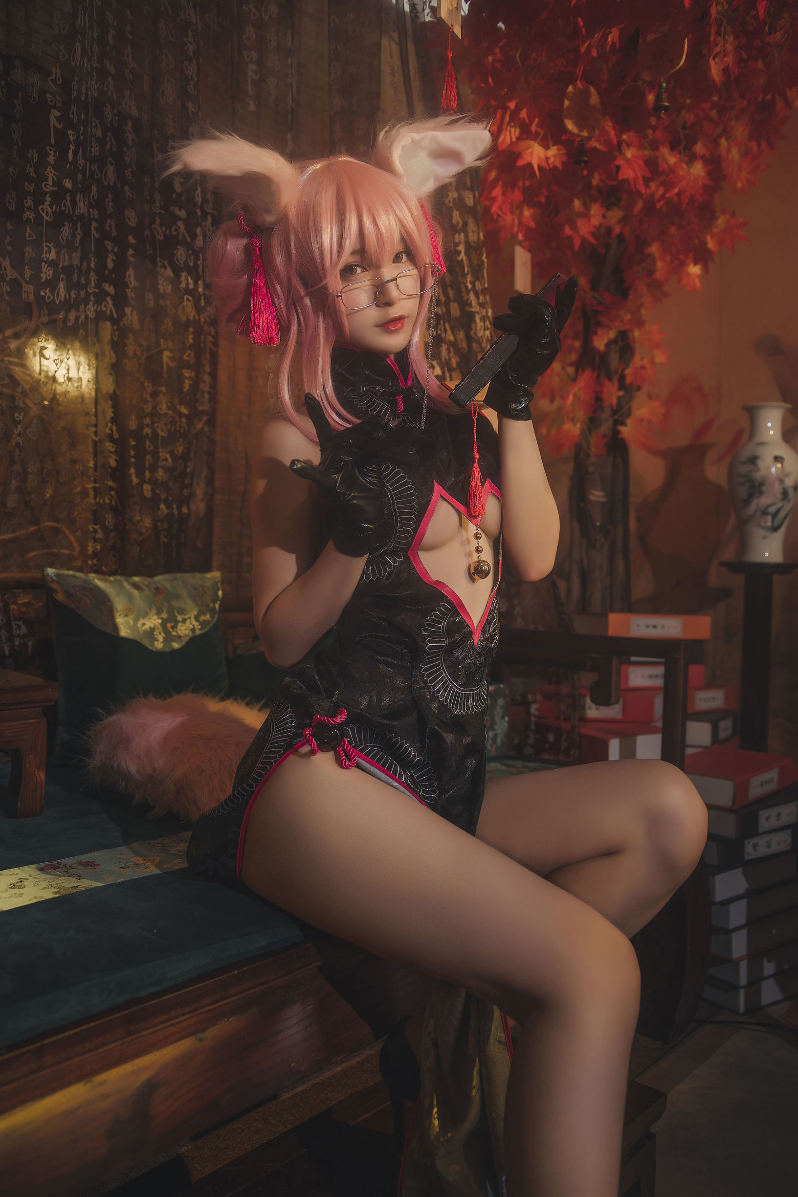 Cosplay寫真] 動漫博主鐵板燒鬼舞w - 玉藻前