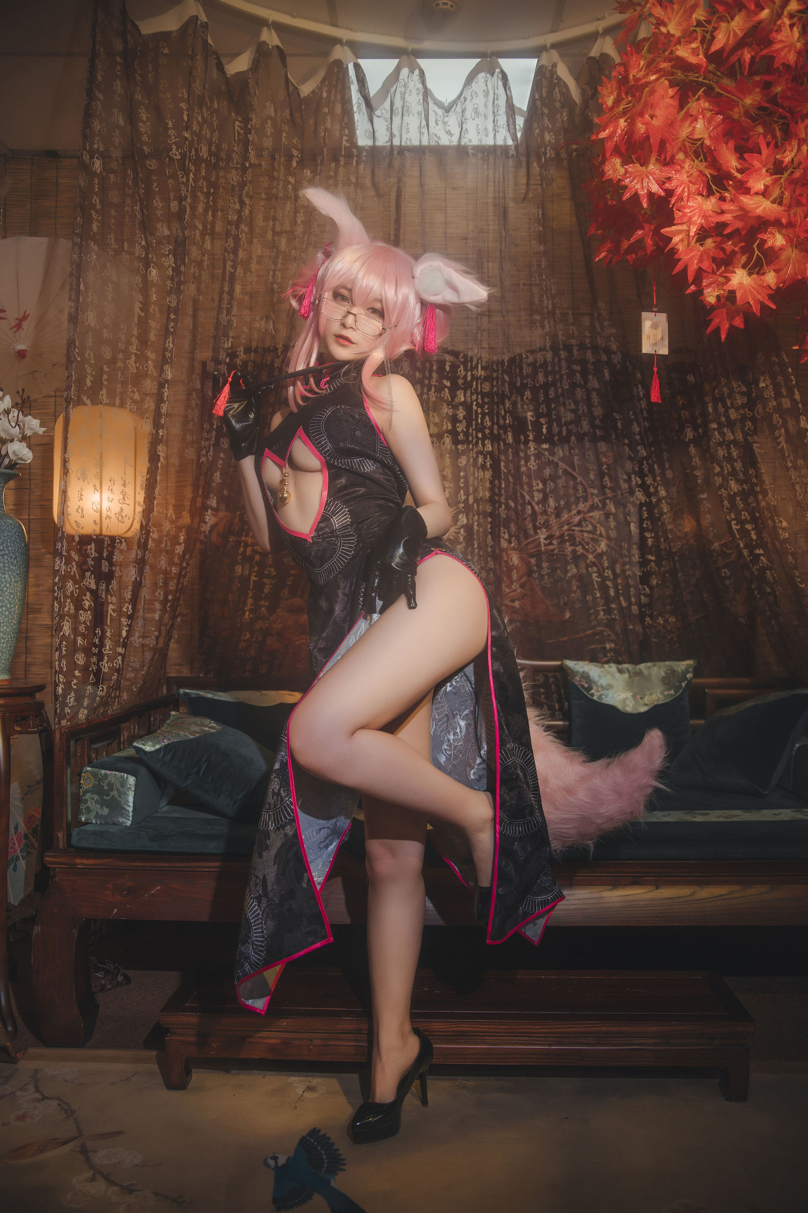 Cosplay寫真] 動漫博主鐵板燒鬼舞w - 玉藻前