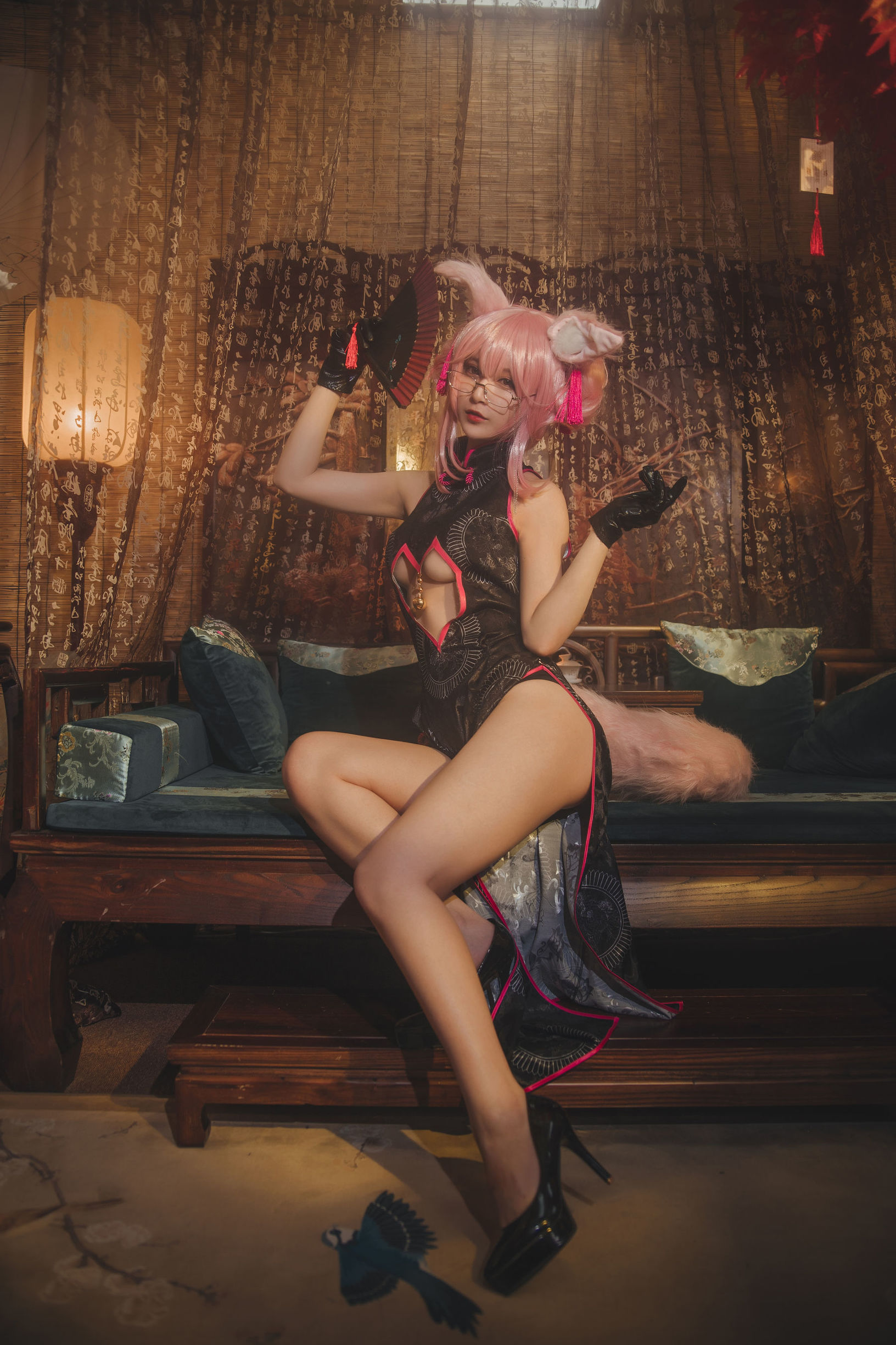 Cosplay寫真] 動漫博主鐵板燒鬼舞w - 玉藻前