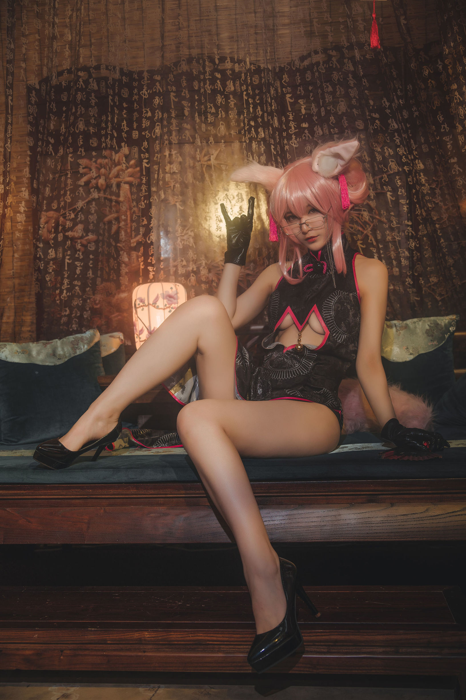 Cosplay寫真] 動漫博主鐵板燒鬼舞w - 玉藻前