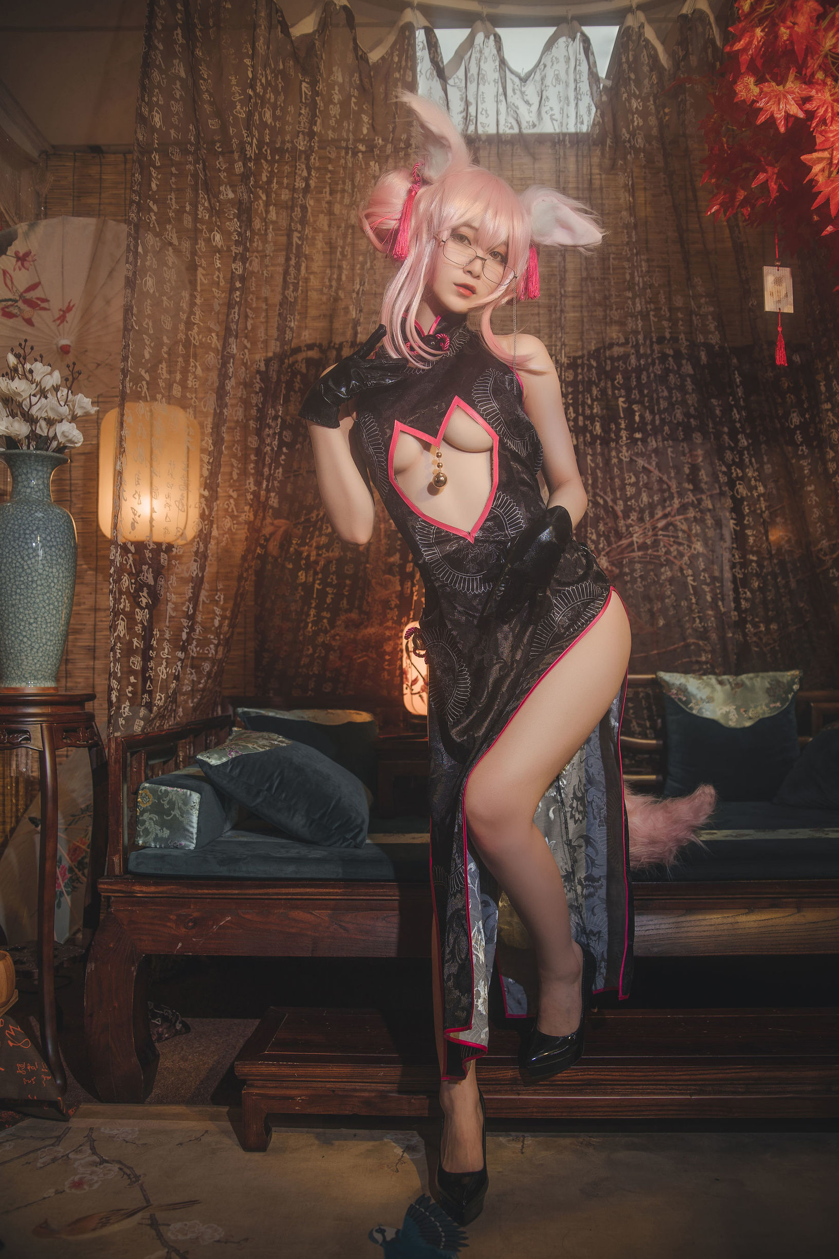 Cosplay寫真] 動漫博主鐵板燒鬼舞w - 玉藻前