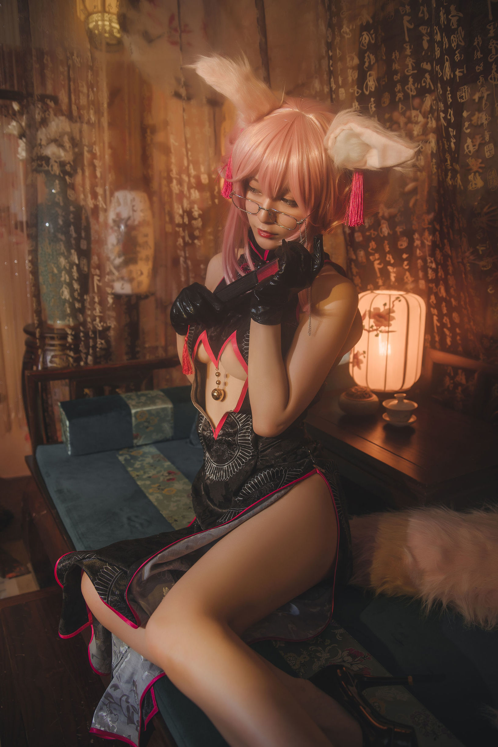 Cosplay寫真] 動漫博主鐵板燒鬼舞w - 玉藻前
