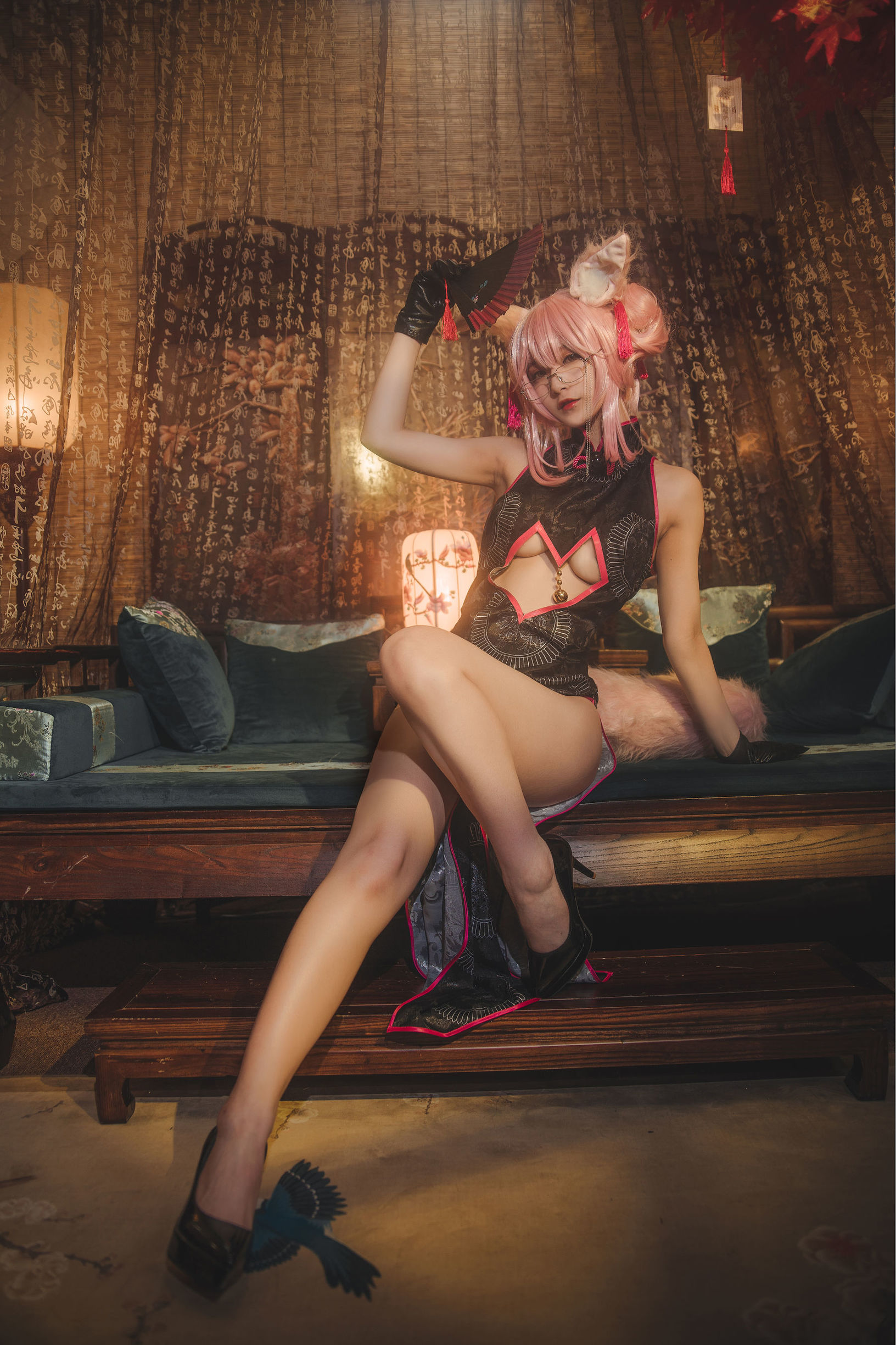 Cosplay寫真] 動漫博主鐵板燒鬼舞w - 玉藻前