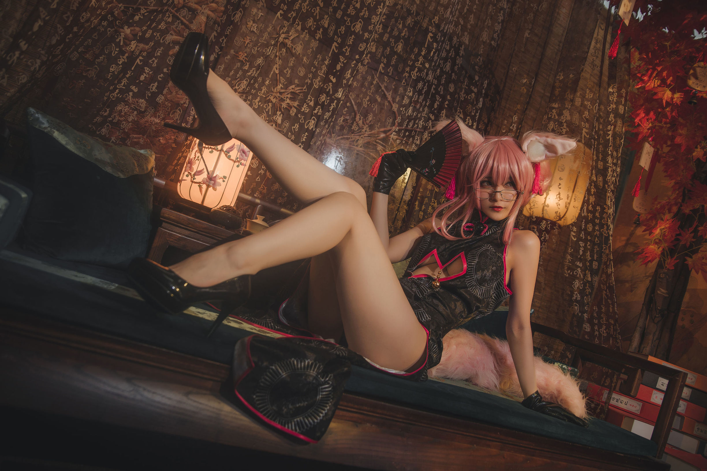 Cosplay寫真] 動漫博主鐵板燒鬼舞w - 玉藻前