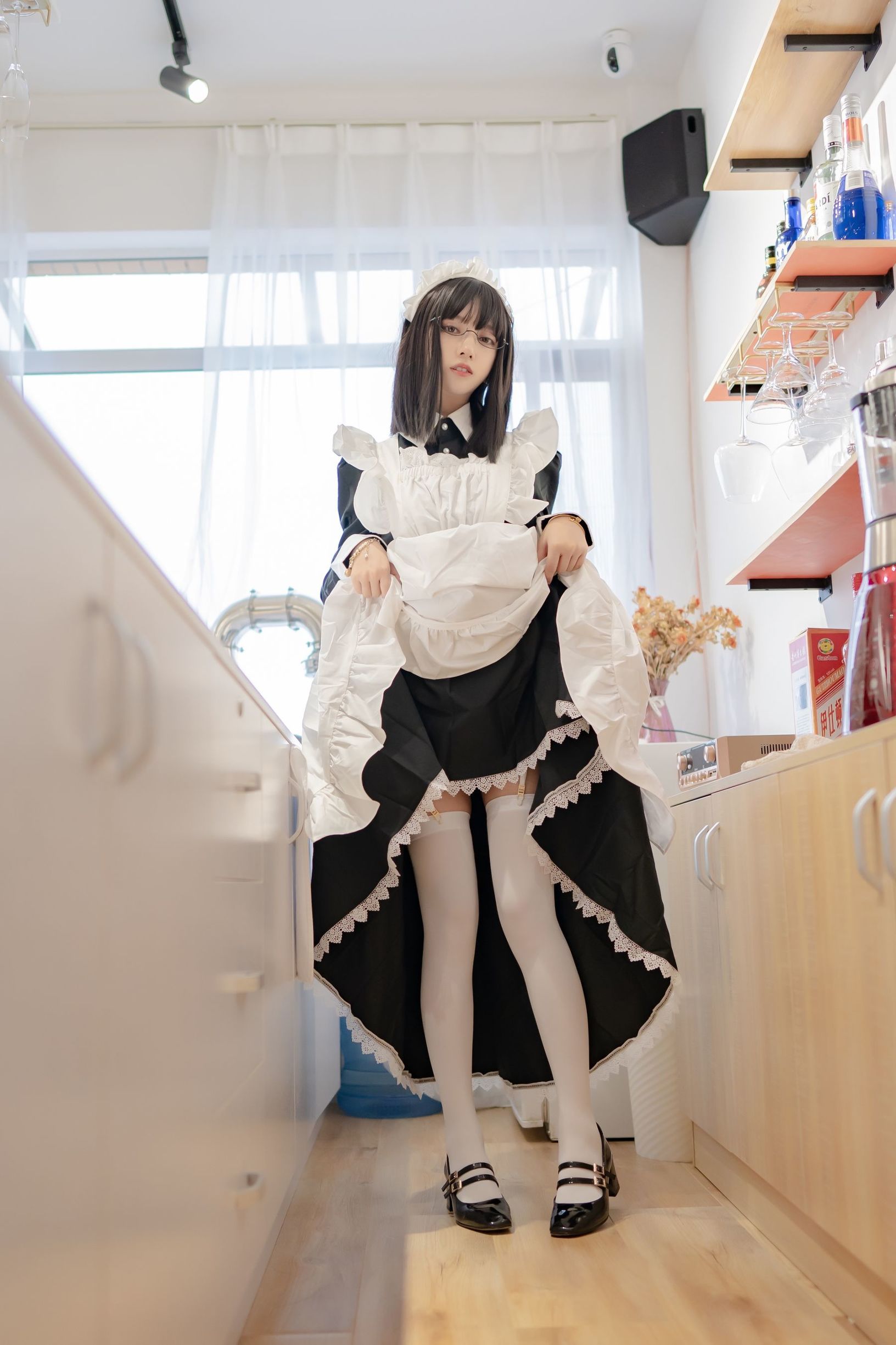 Cosplay 寫真] 斗魚米線線sama - 女僕長裙