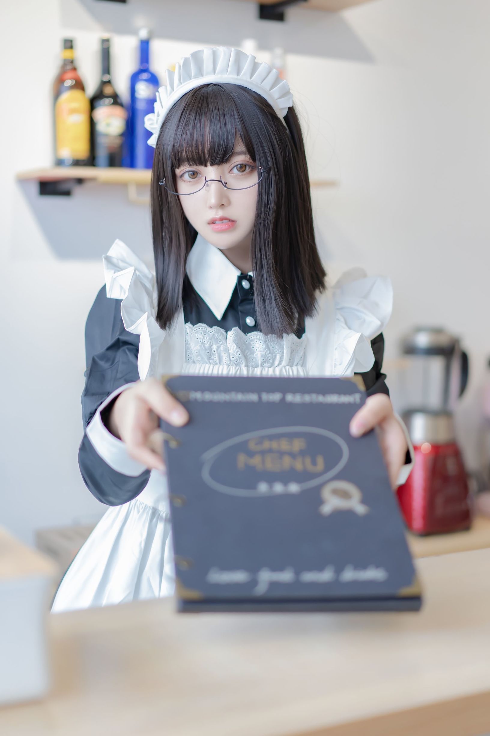 Cosplay 寫真] 斗魚米線線sama - 女僕長裙