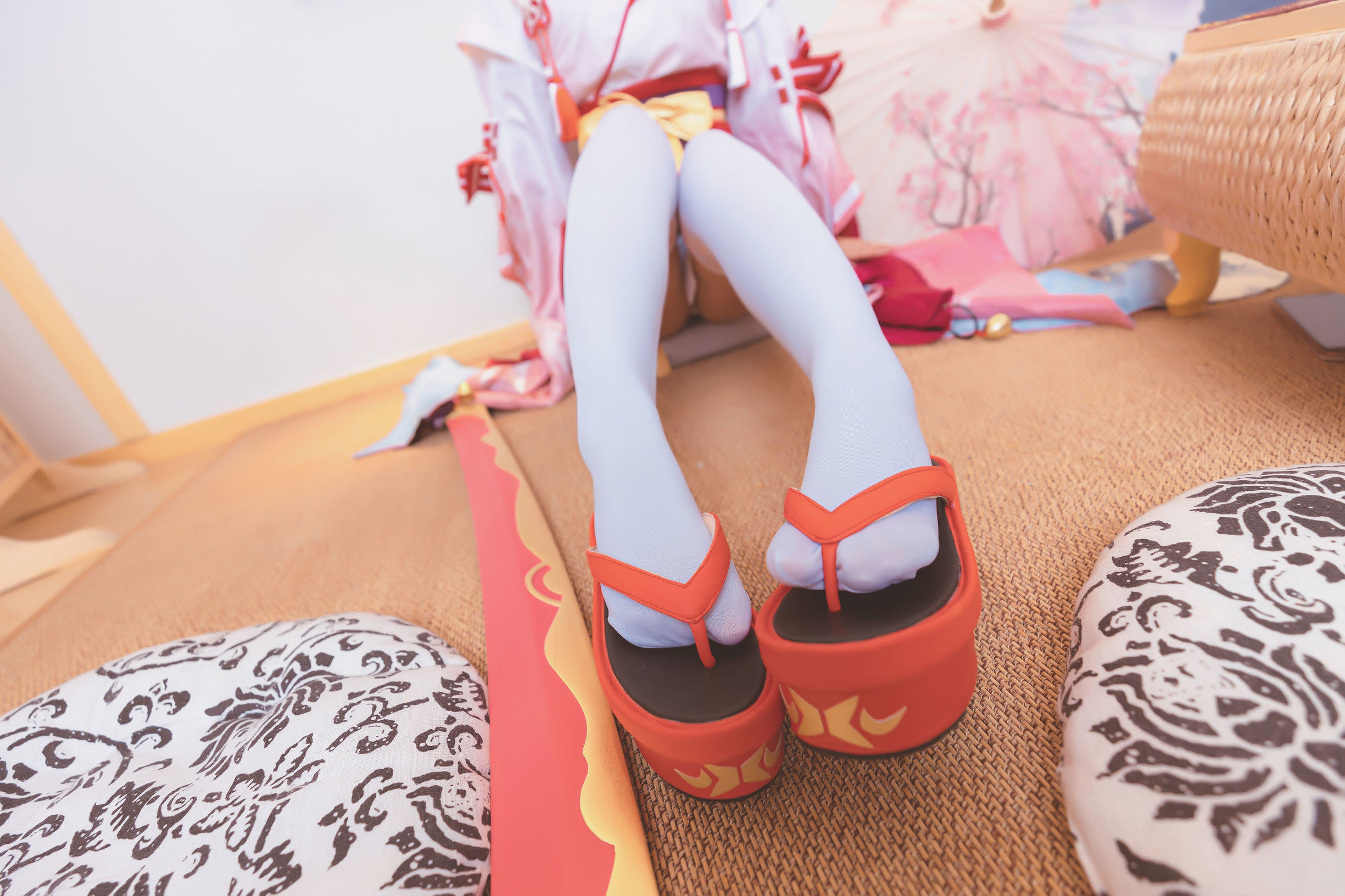 Cosplay写真] ロリ神楽坂真冬の刀の語