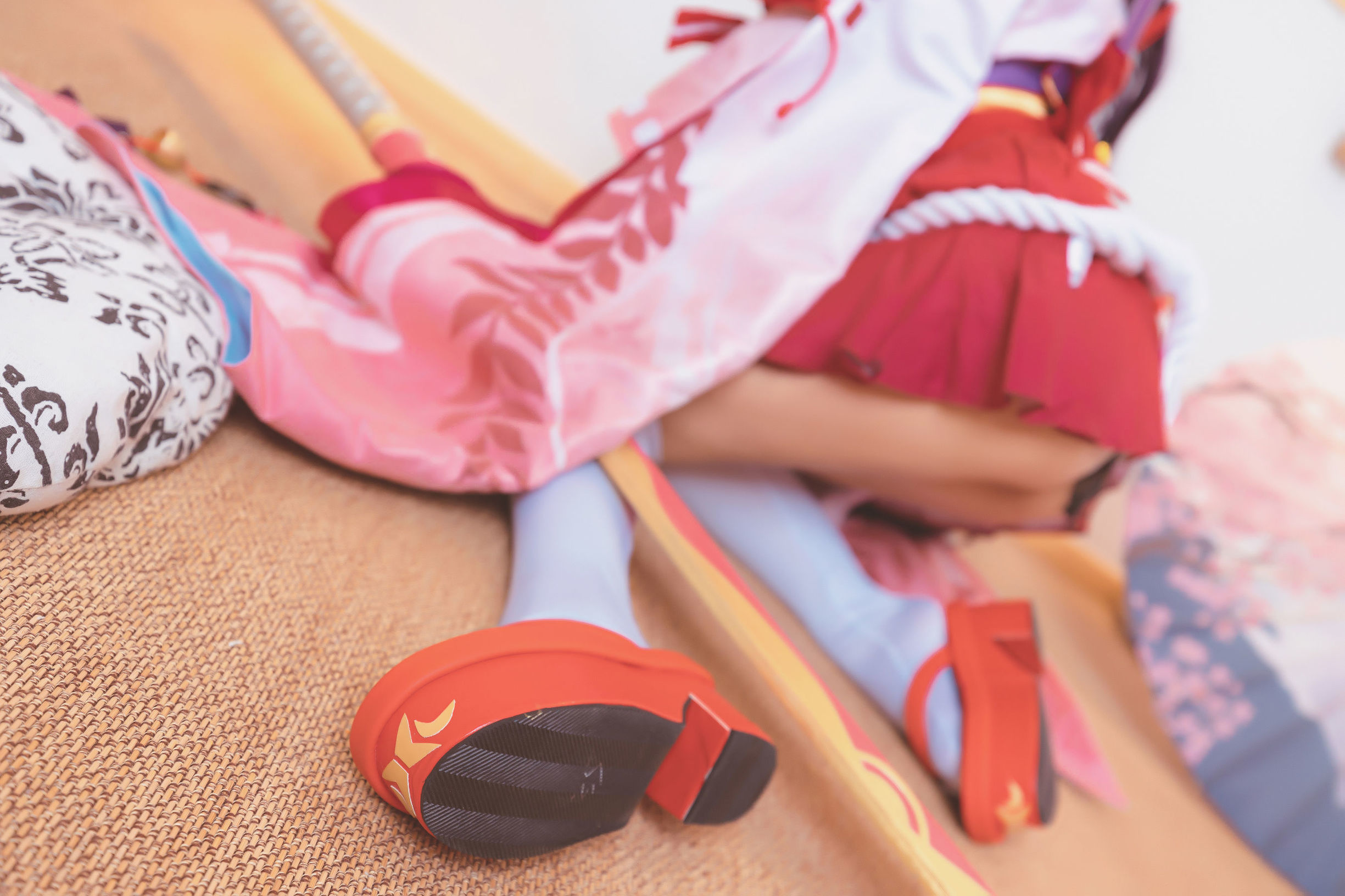 Cosplay写真] ロリ神楽坂真冬の刀の語