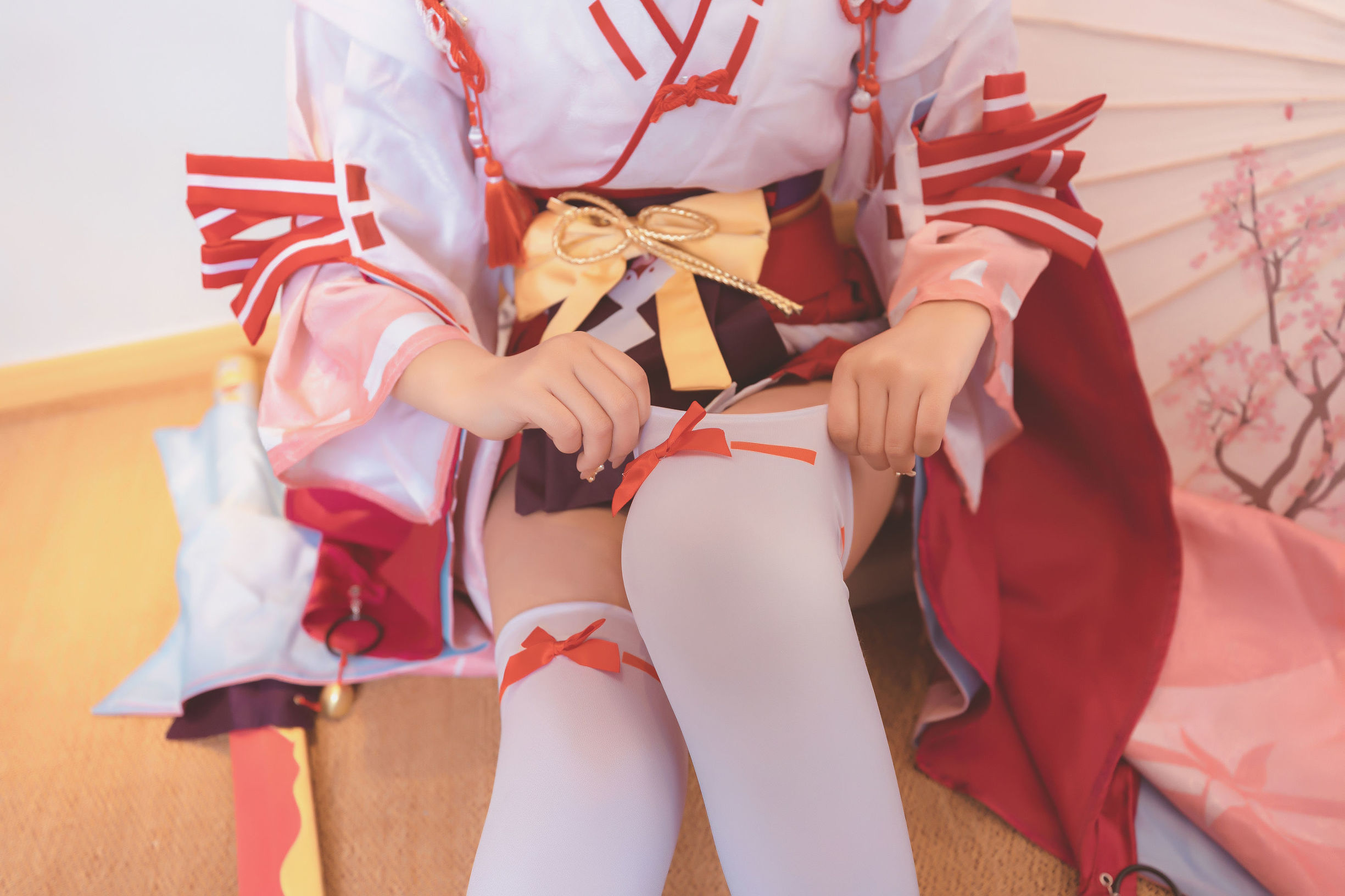 Cosplay写真] ロリ神楽坂真冬の刀の語