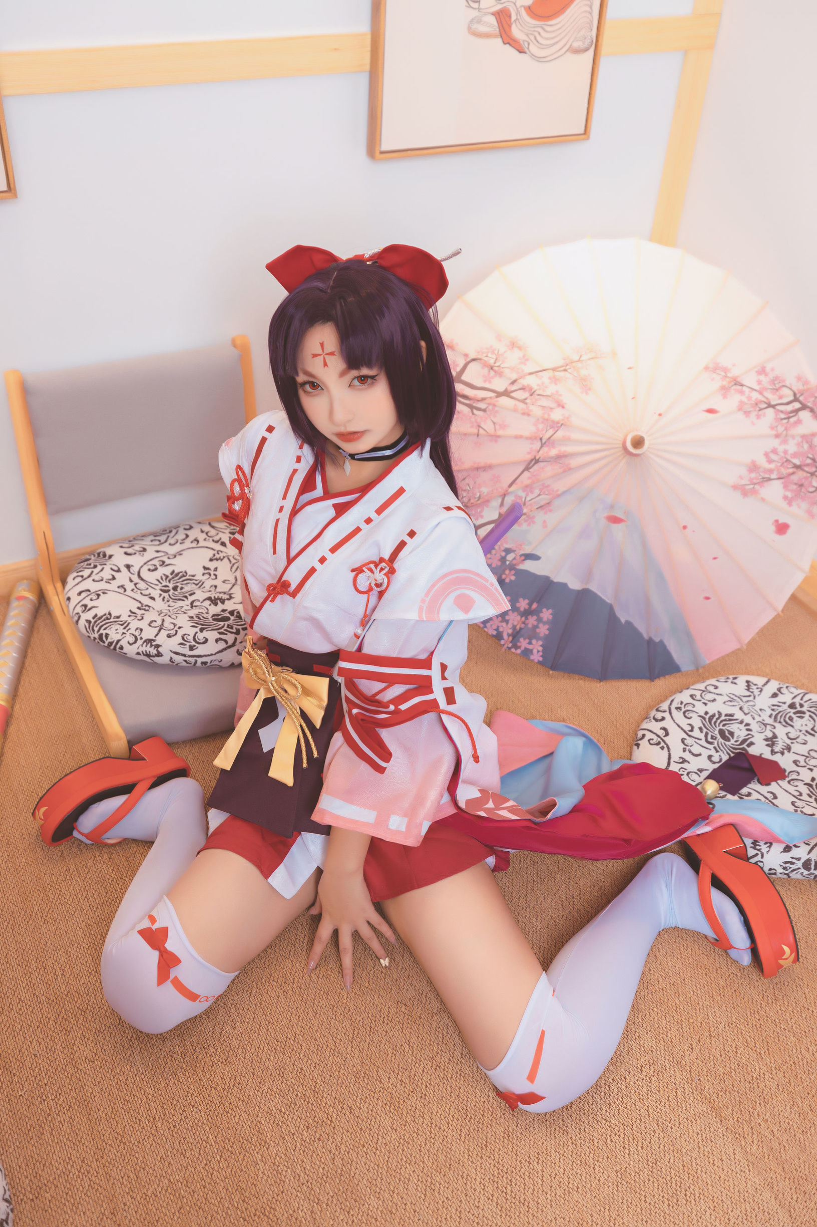 Ảnh Cosplay]  belle ta Kagurazaka Mafuyu: Lời Của Kiếm