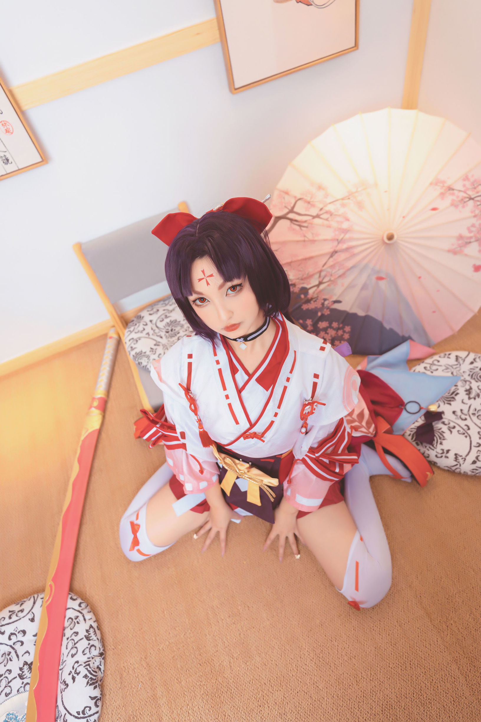 Ảnh Cosplay]  belle ta Kagurazaka Mafuyu: Lời Của Kiếm
