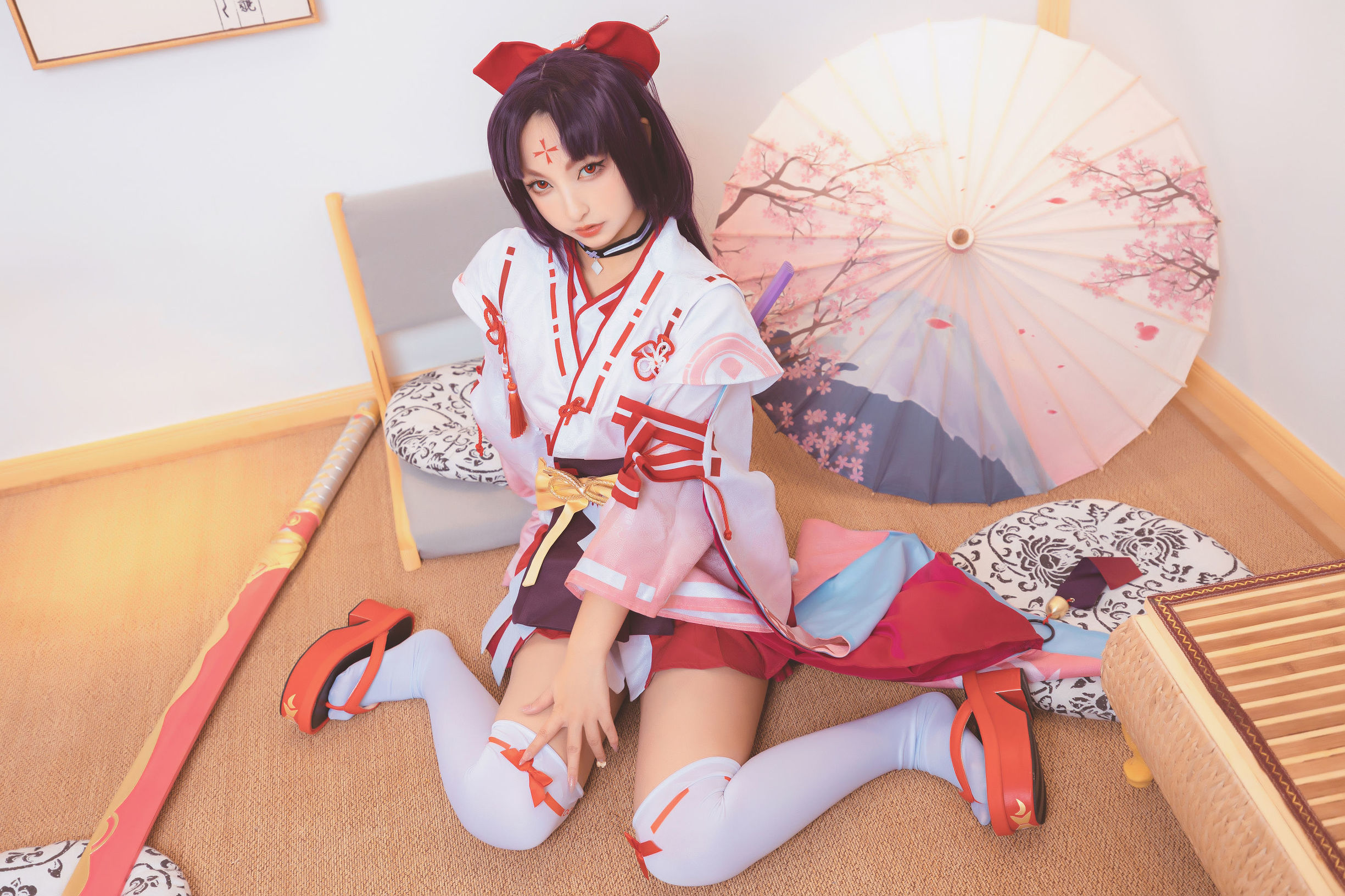 Ảnh Cosplay]  belle ta Kagurazaka Mafuyu: Lời Của Kiếm