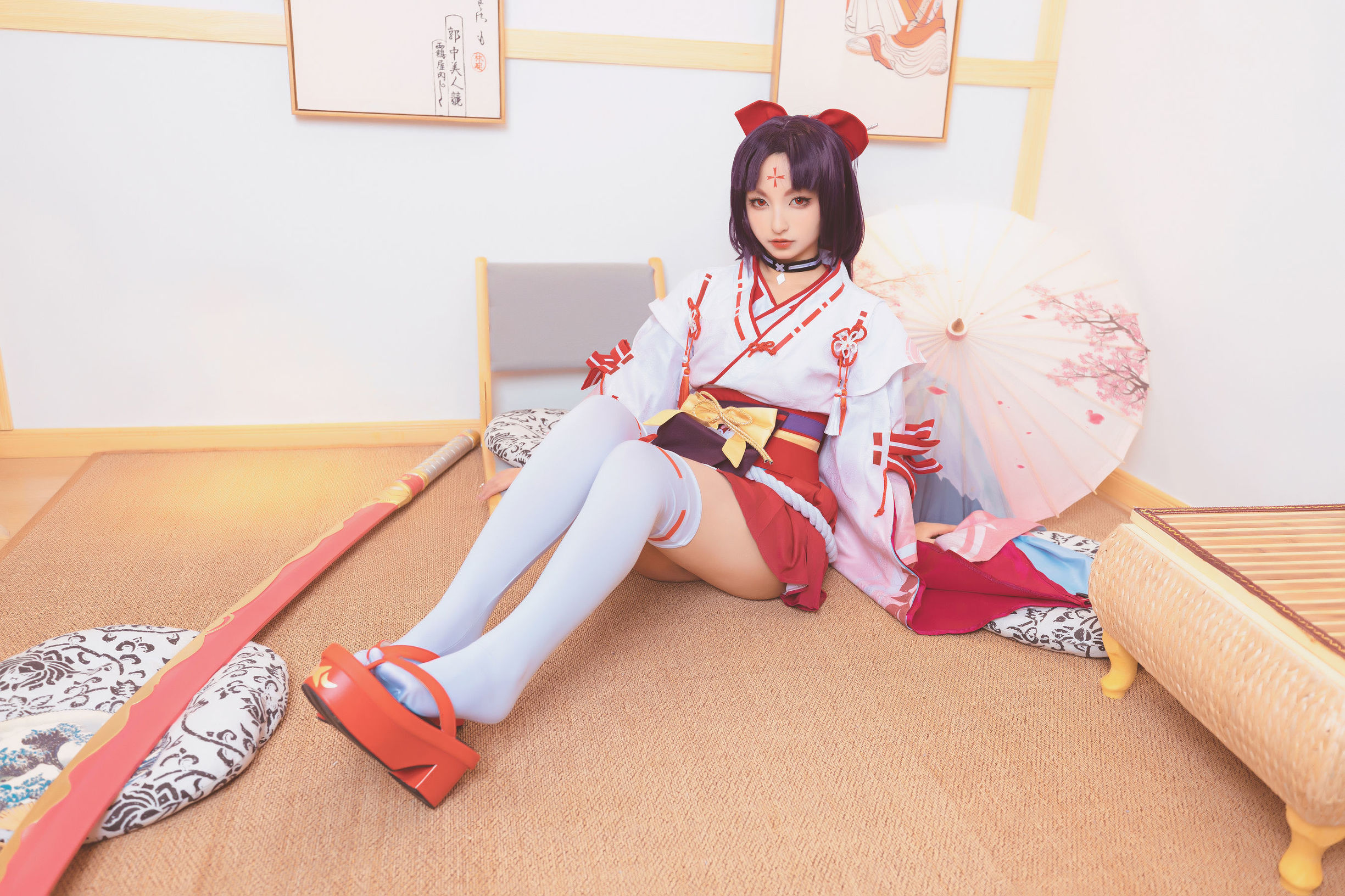 Ảnh Cosplay]  belle ta Kagurazaka Mafuyu: Lời Của Kiếm