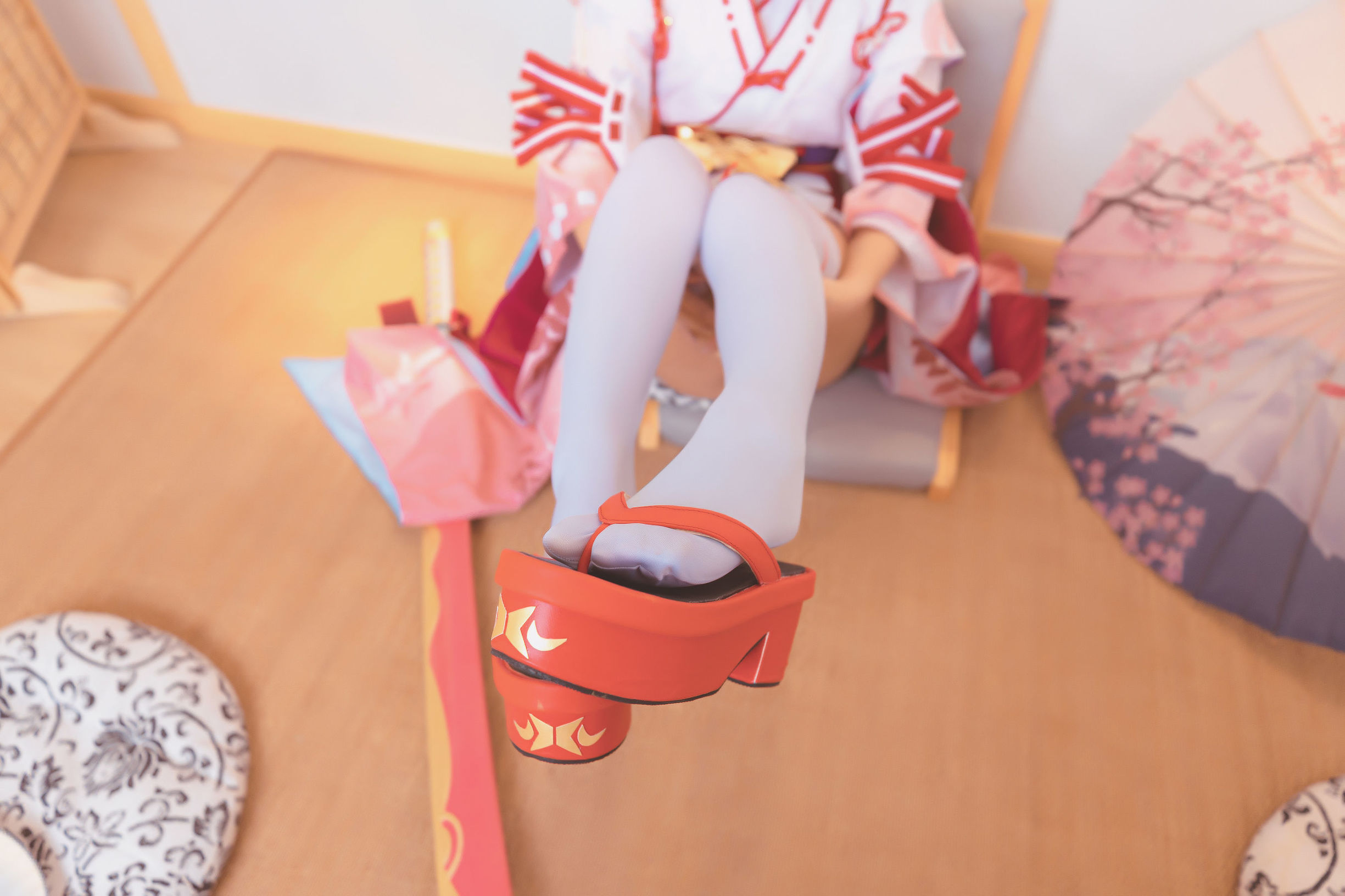[Cosplay写真] 萝莉神楽坂真冬之刀ノ語