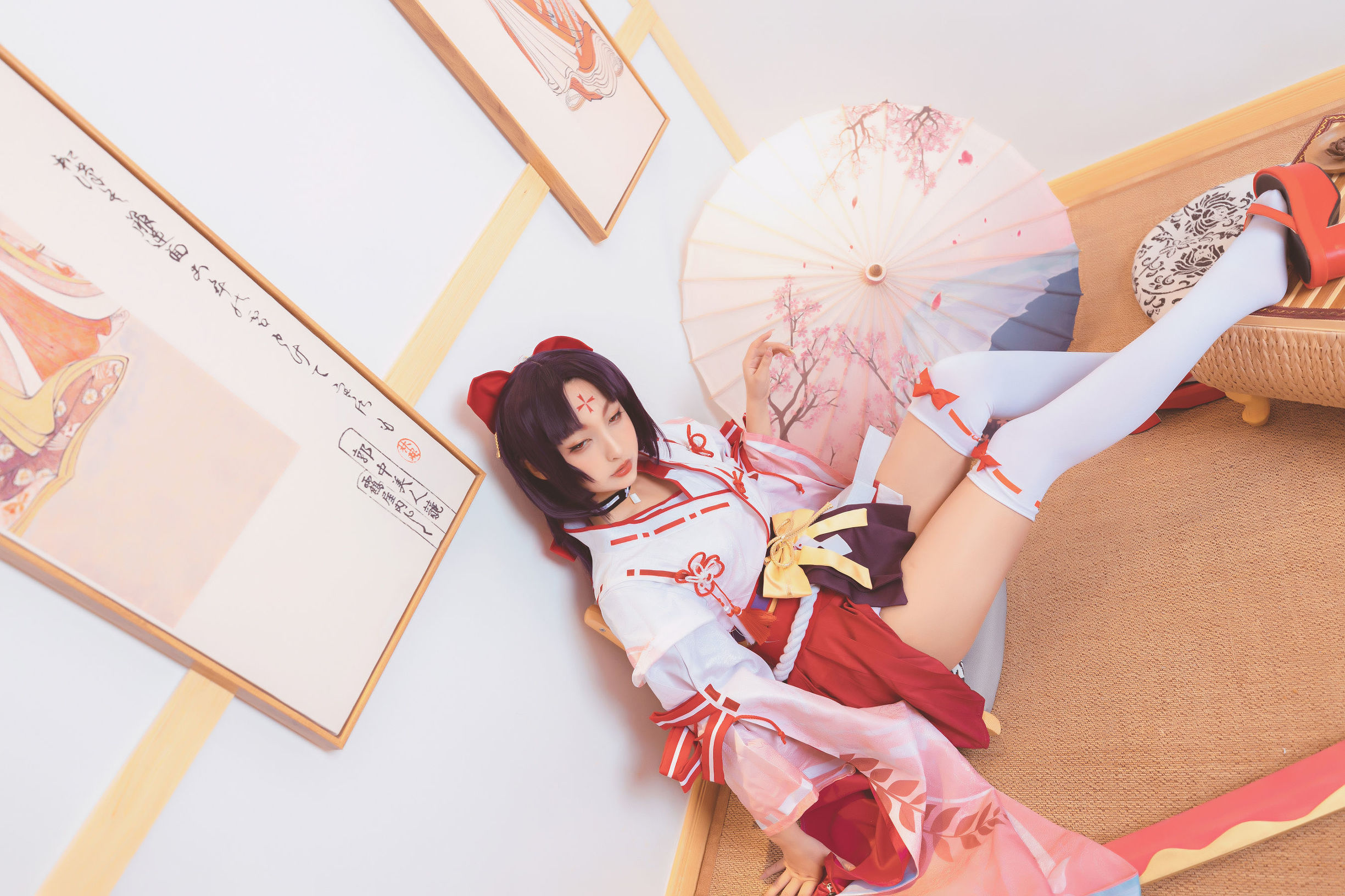 [Cosplay写真] 萝莉神楽坂真冬之刀ノ語