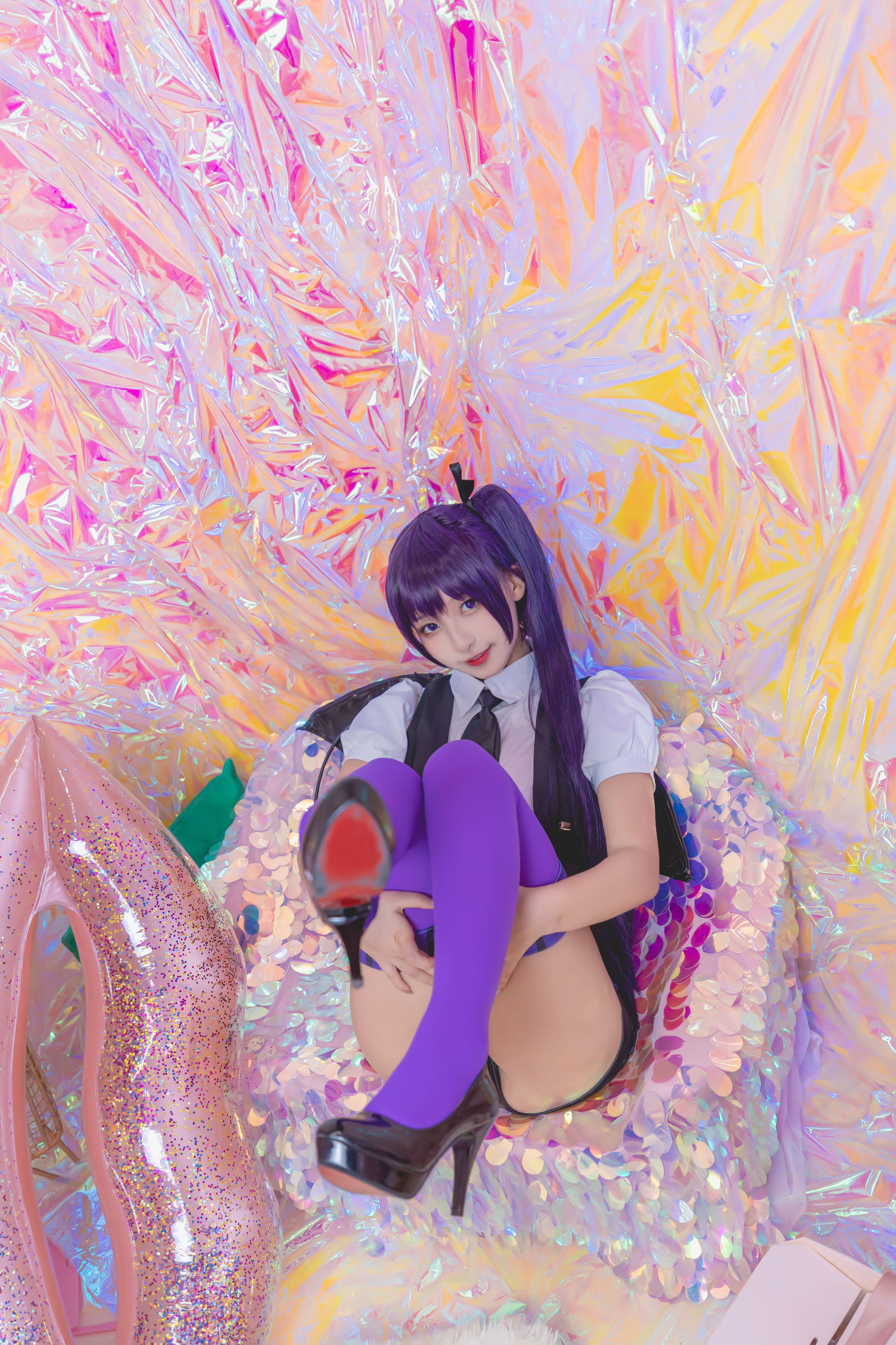 Cosplay Ảnh]  belle ta Kagurazaka Mahfuyu Mùi hương của màu sắc