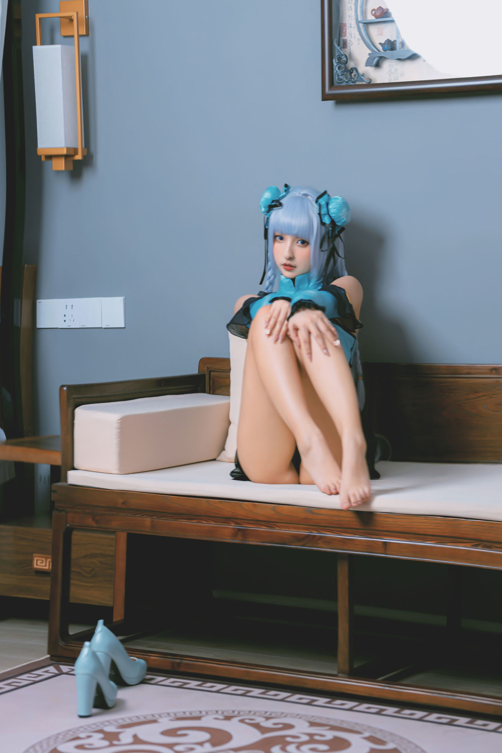 Cosplay Ảnh]  belle ta Kagurazaka Mahfuyu Mùi hương của màu sắc