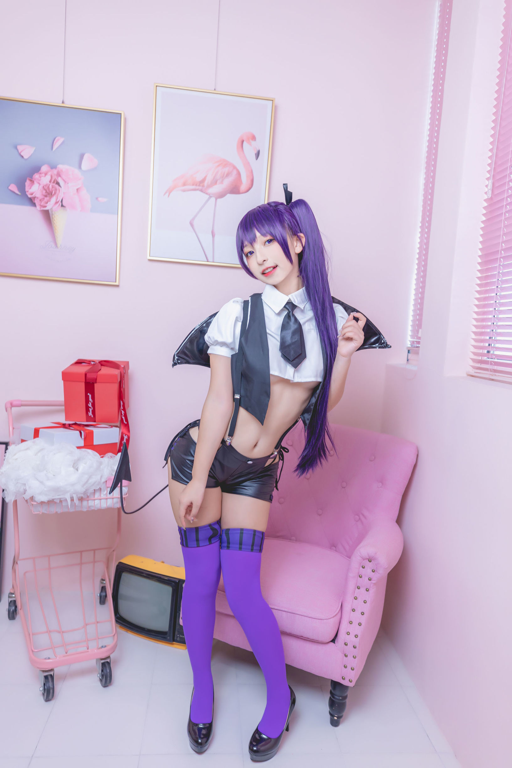 Cosplay写真] ロリ神楽坂真冬の色の香り