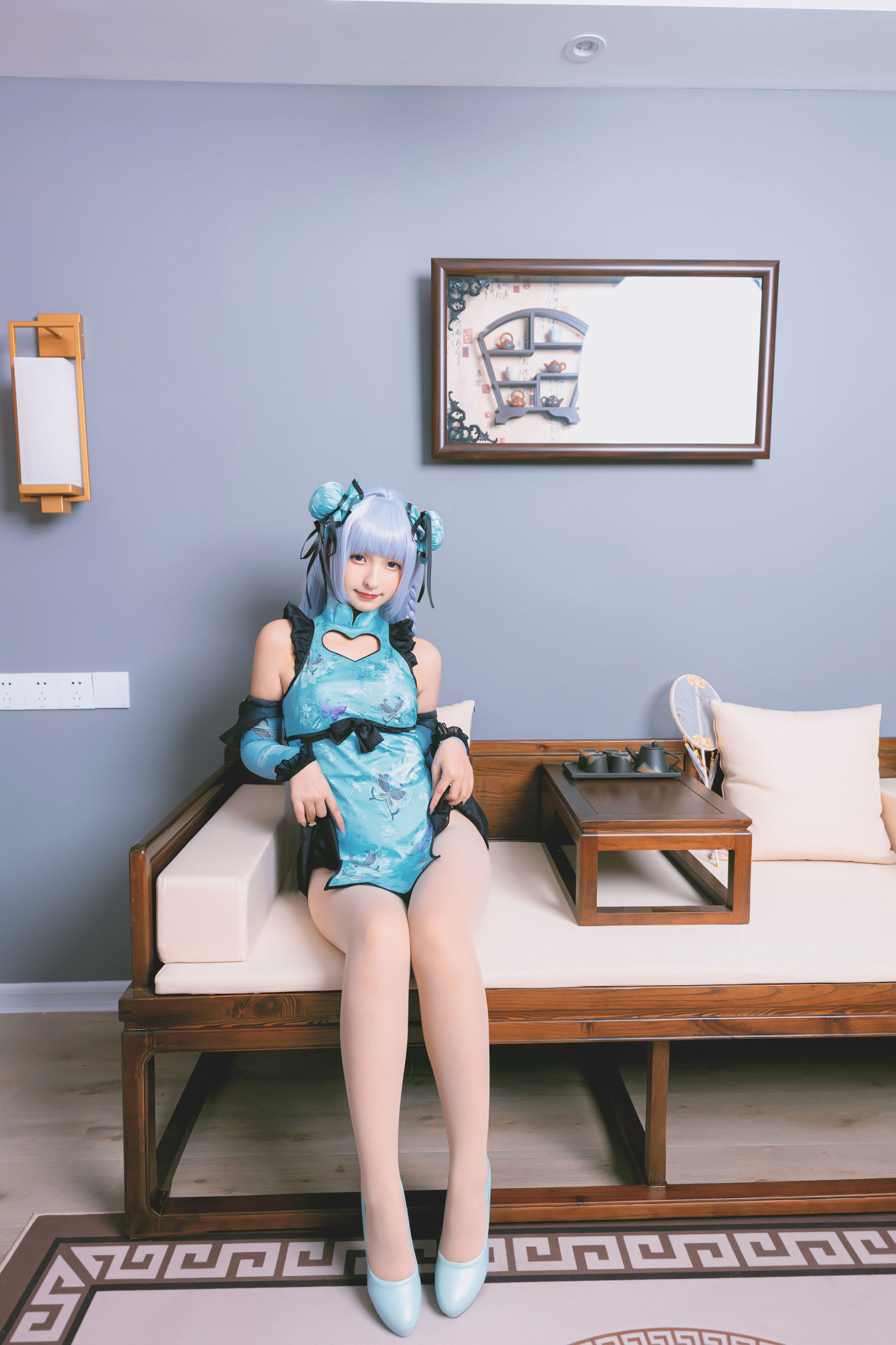 Cosplay写真] ロリ神楽坂真冬の色の香り