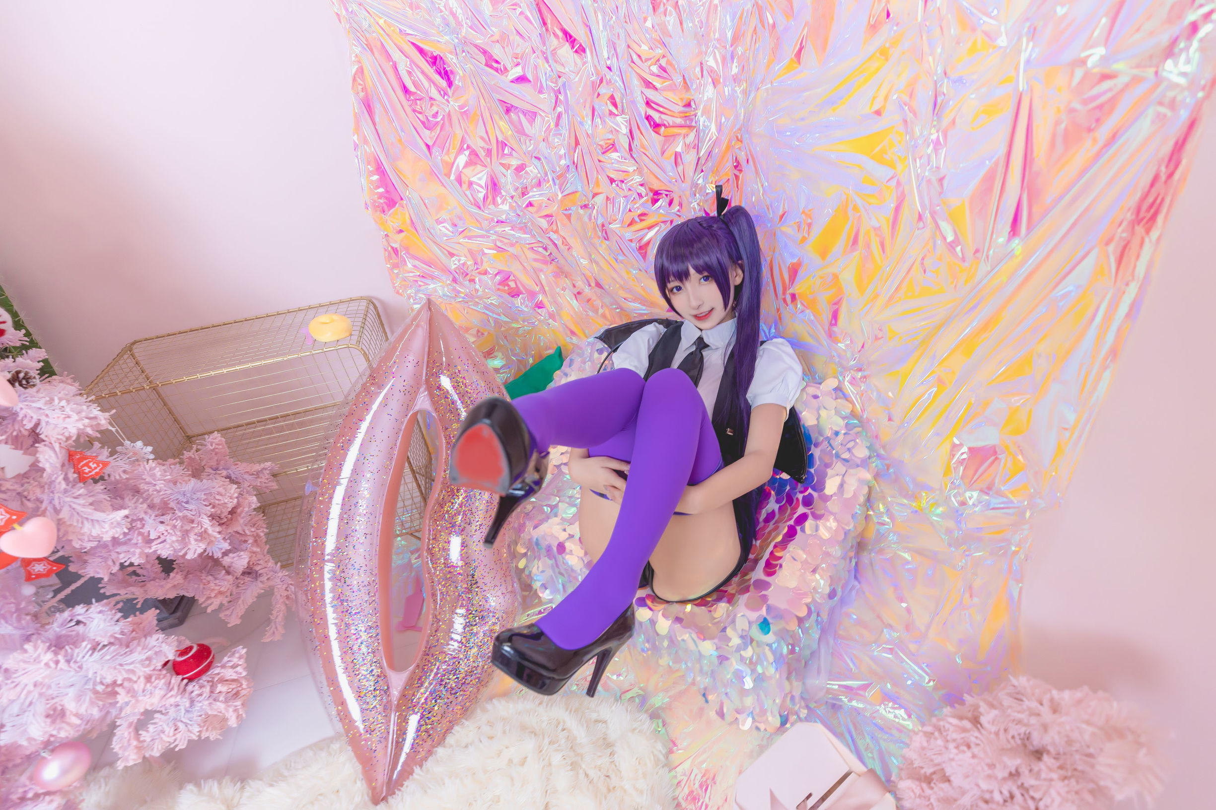 Cosplay Ảnh]  belle ta Kagurazaka Mahfuyu Mùi hương của màu sắc