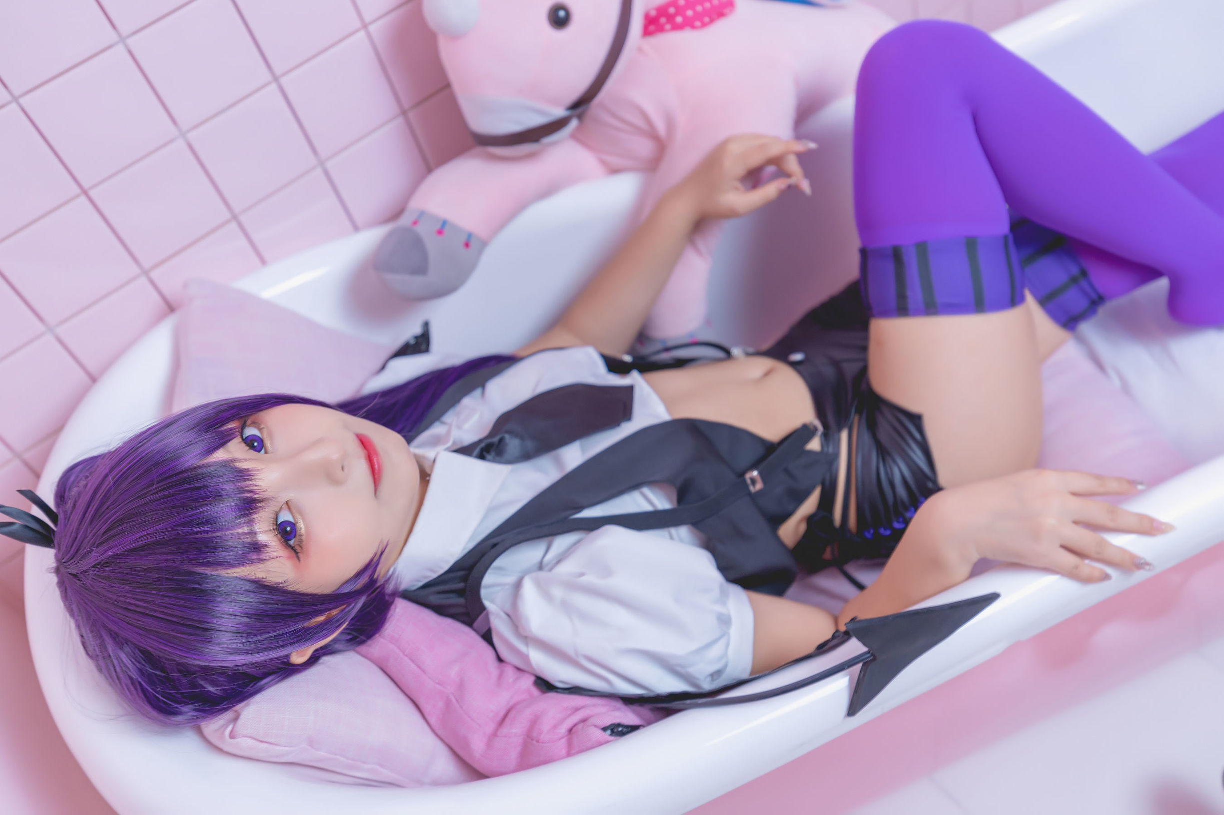 Cosplay Ảnh]  belle ta Kagurazaka Mahfuyu Mùi hương của màu sắc