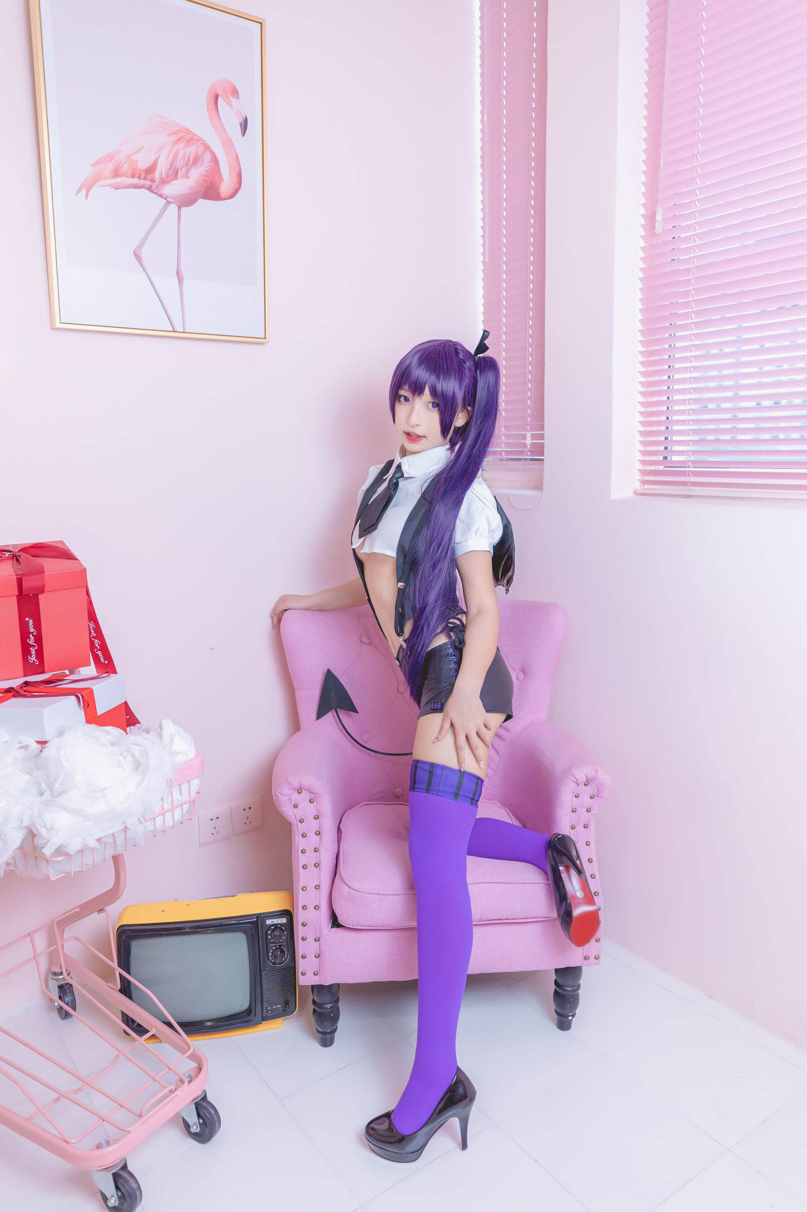 Cosplay写真] ロリ神楽坂真冬の色の香り