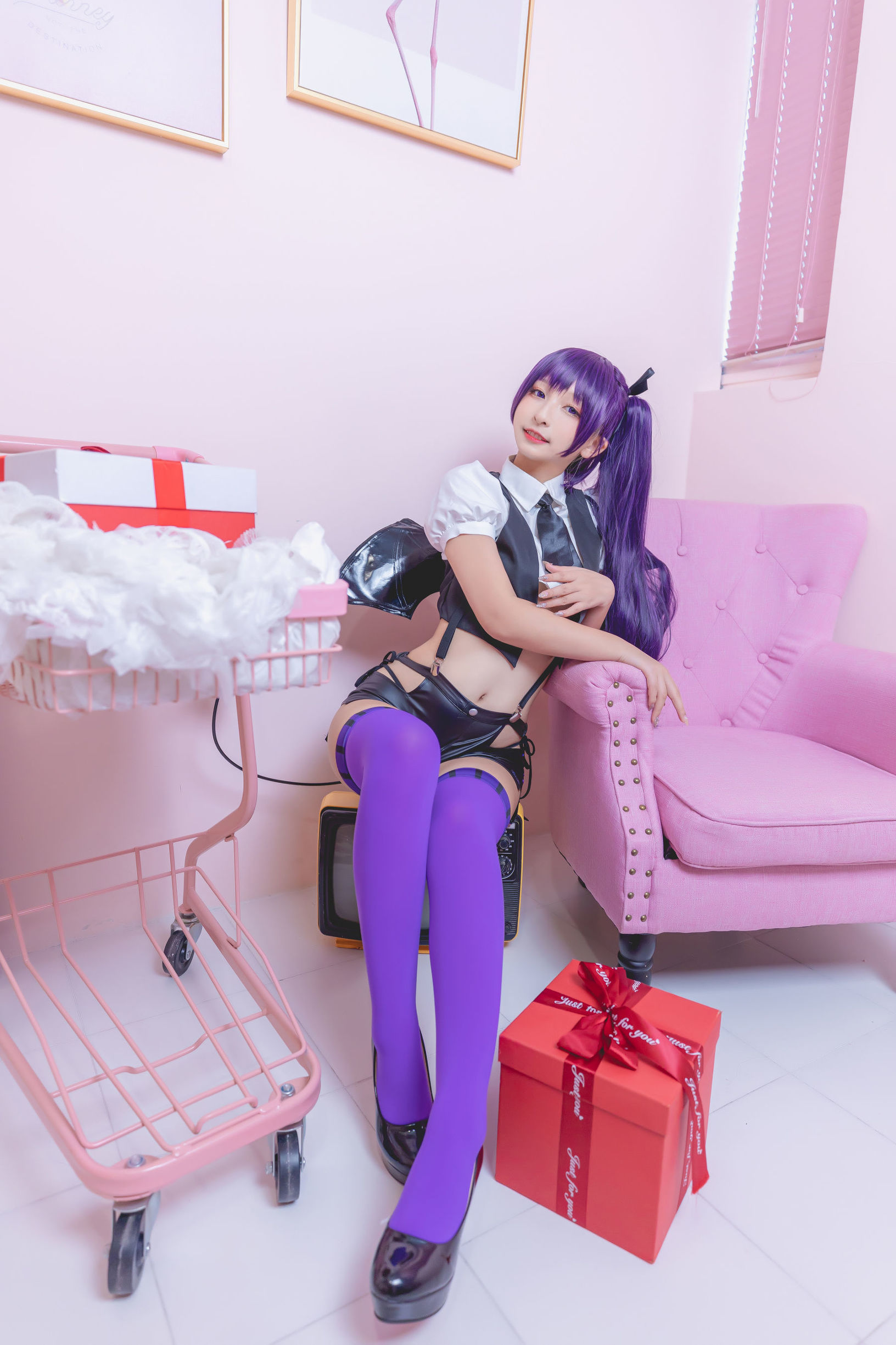 Cosplay写真] ロリ神楽坂真冬の色の香り