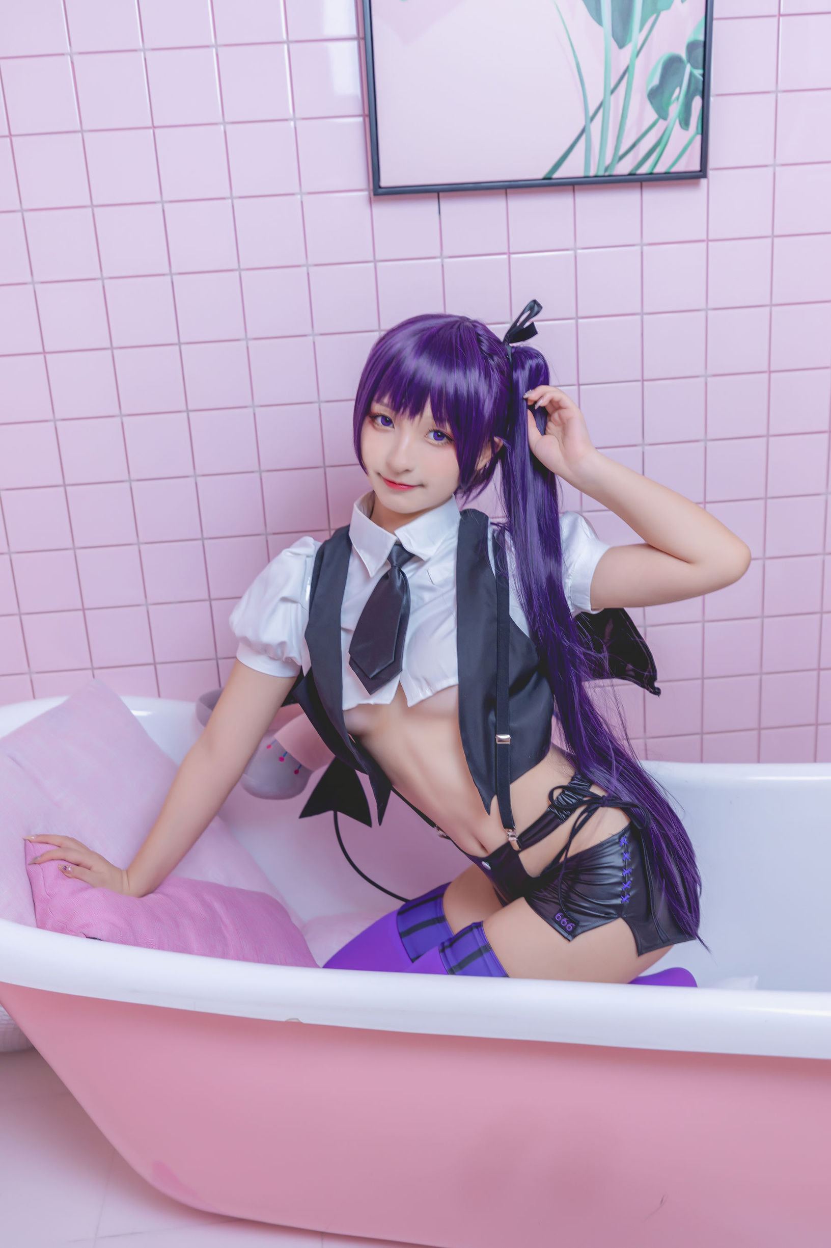 Cosplay Ảnh]  belle ta Kagurazaka Mahfuyu Mùi hương của màu sắc