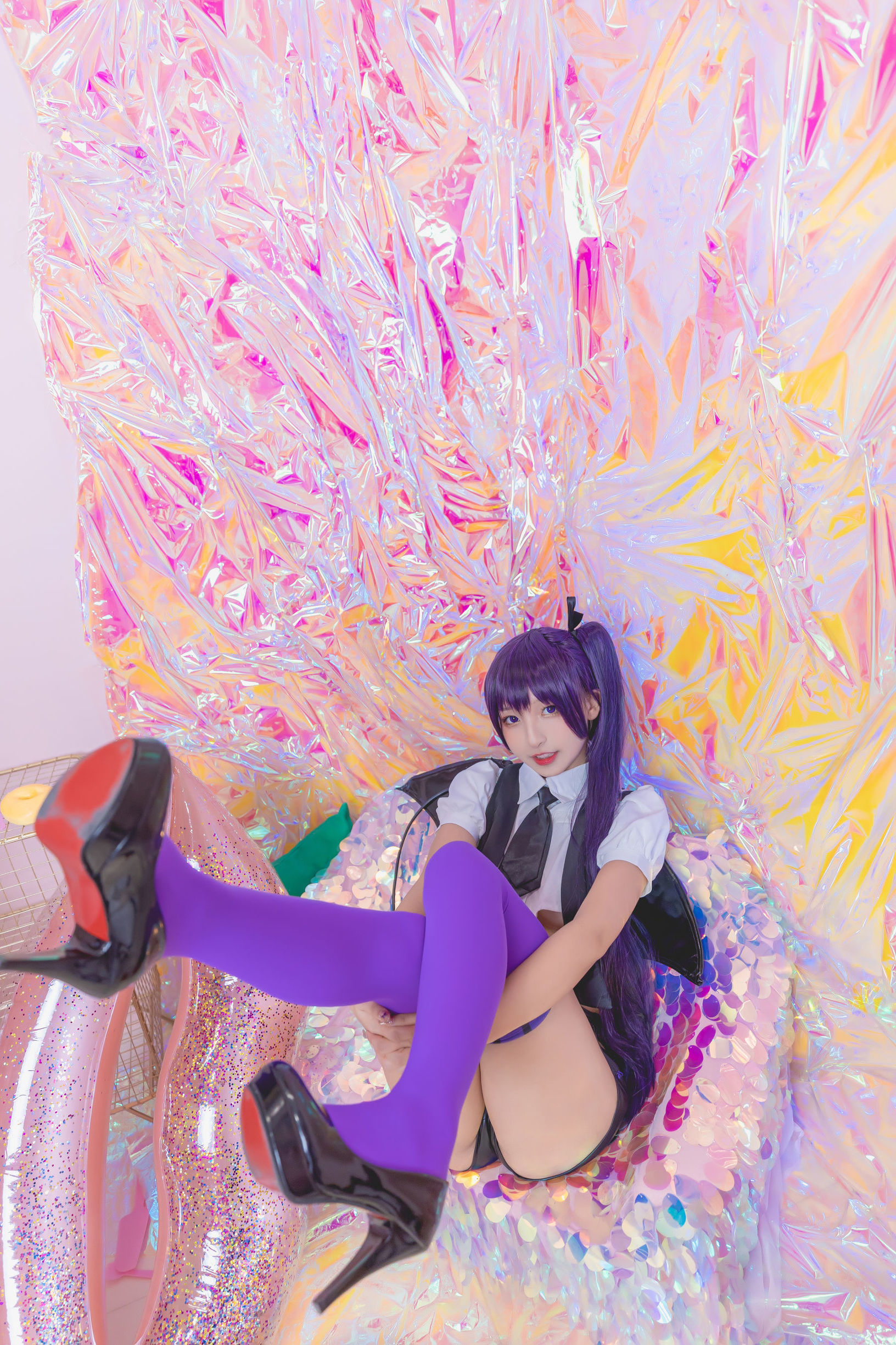 Cosplay Ảnh]  belle ta Kagurazaka Mahfuyu Mùi hương của màu sắc