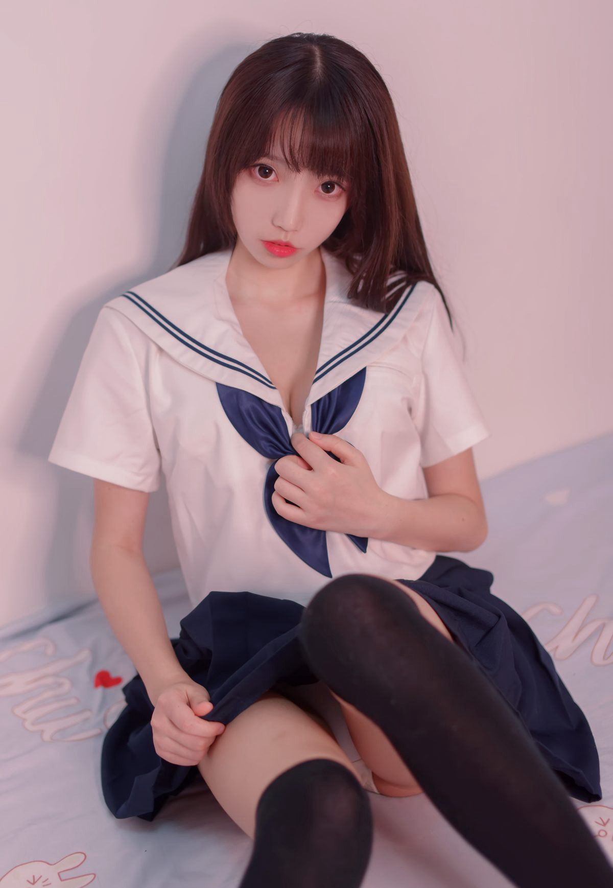 白易子教主JK制服誘惑性感黑絲誘惑cosplay污圖