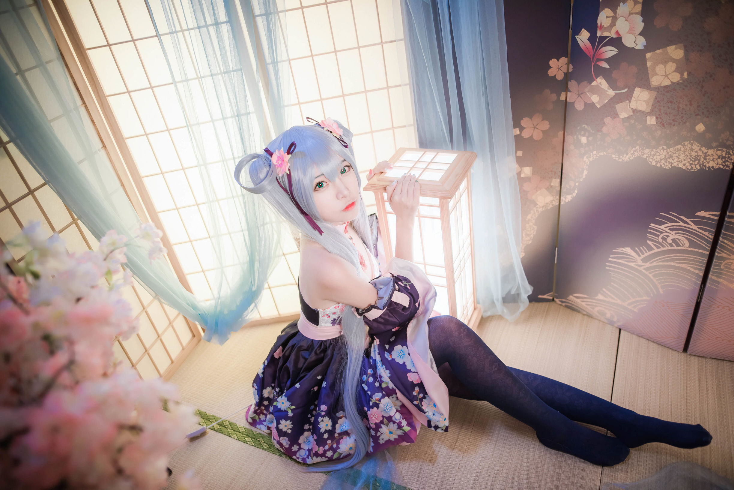 コスプレ写真] 人気コスプレイヤー ニサ - ツインテール