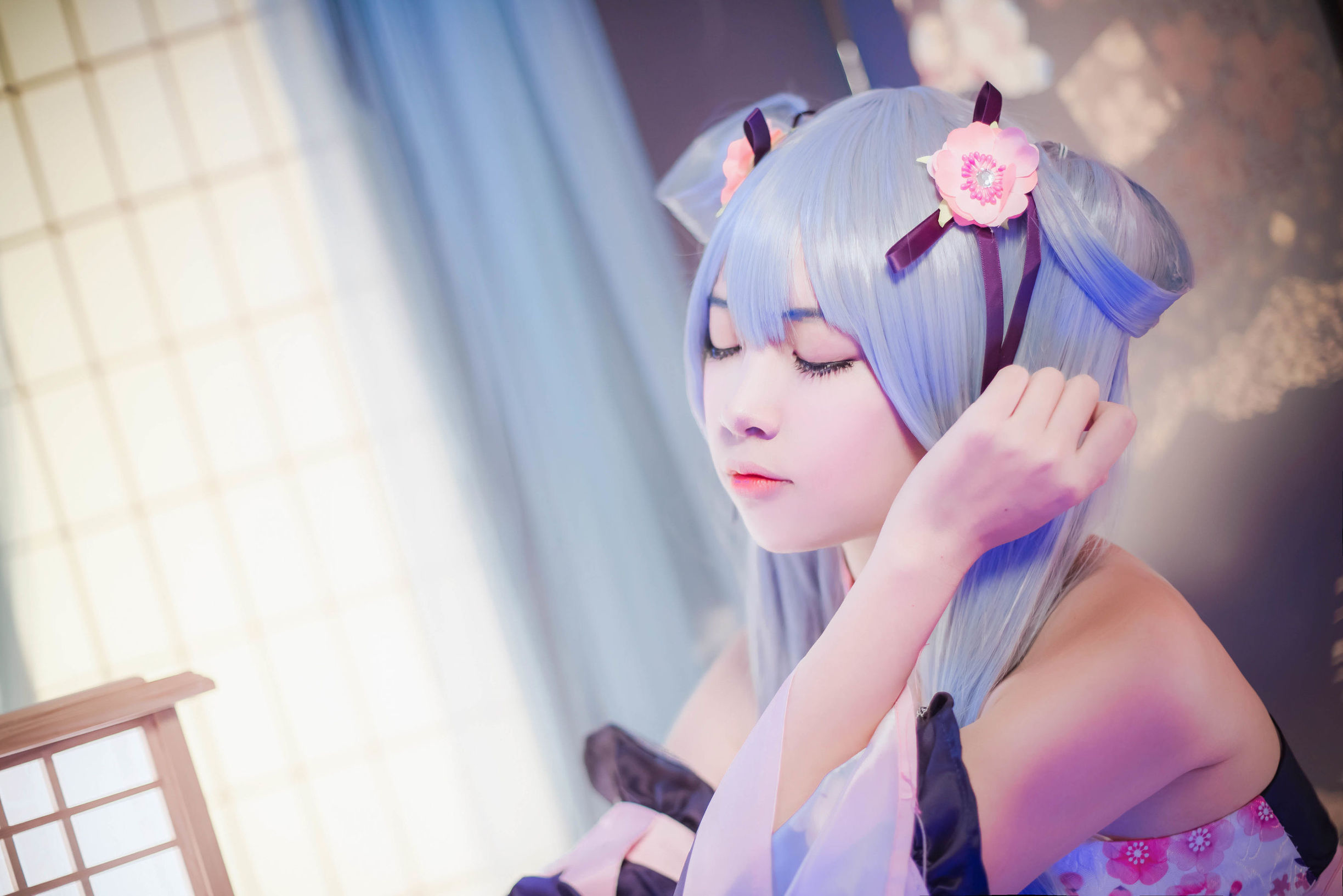 コスプレ写真] 人気コスプレイヤー ニサ - ツインテール