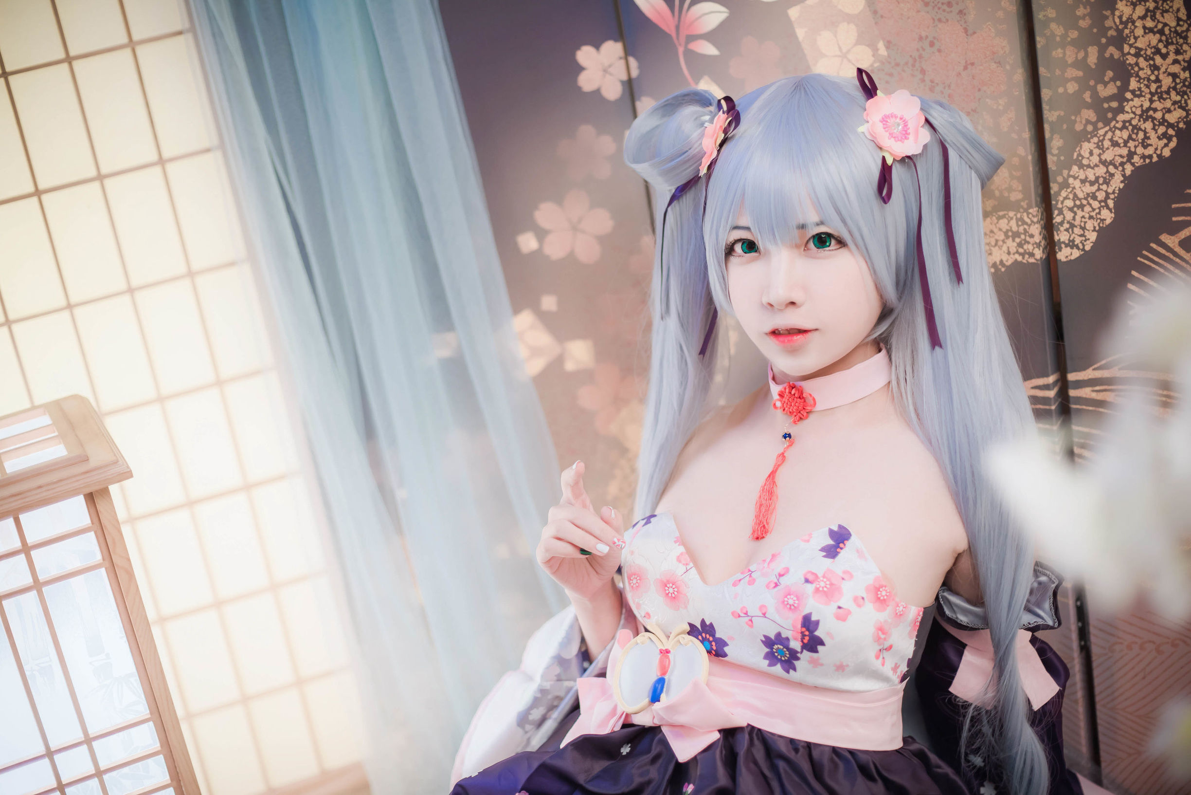 コスプレ写真] 人気コスプレイヤー ニサ - ツインテール