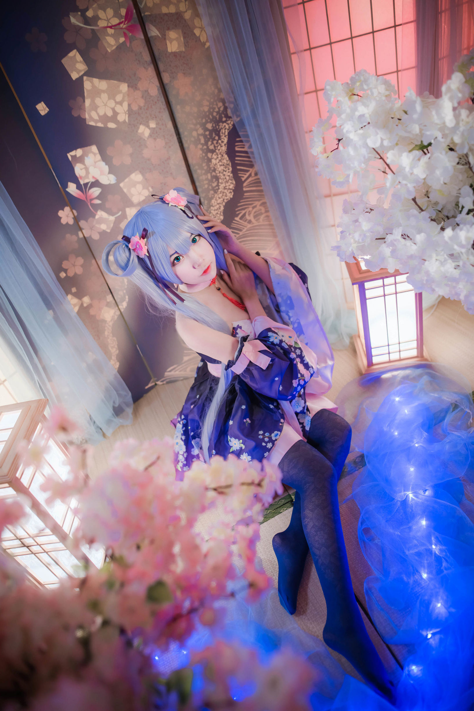 コスプレ写真] 人気コスプレイヤー ニサ - ツインテール